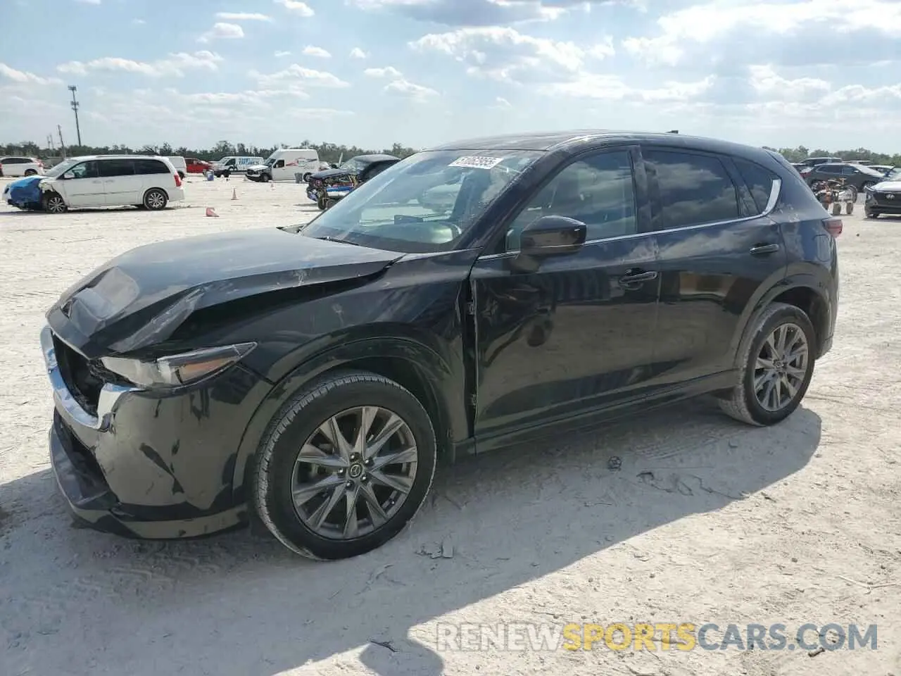 1 Фотография поврежденного автомобиля JM3KFBDM9R0362011 MAZDA CX-5 PREMI 2024