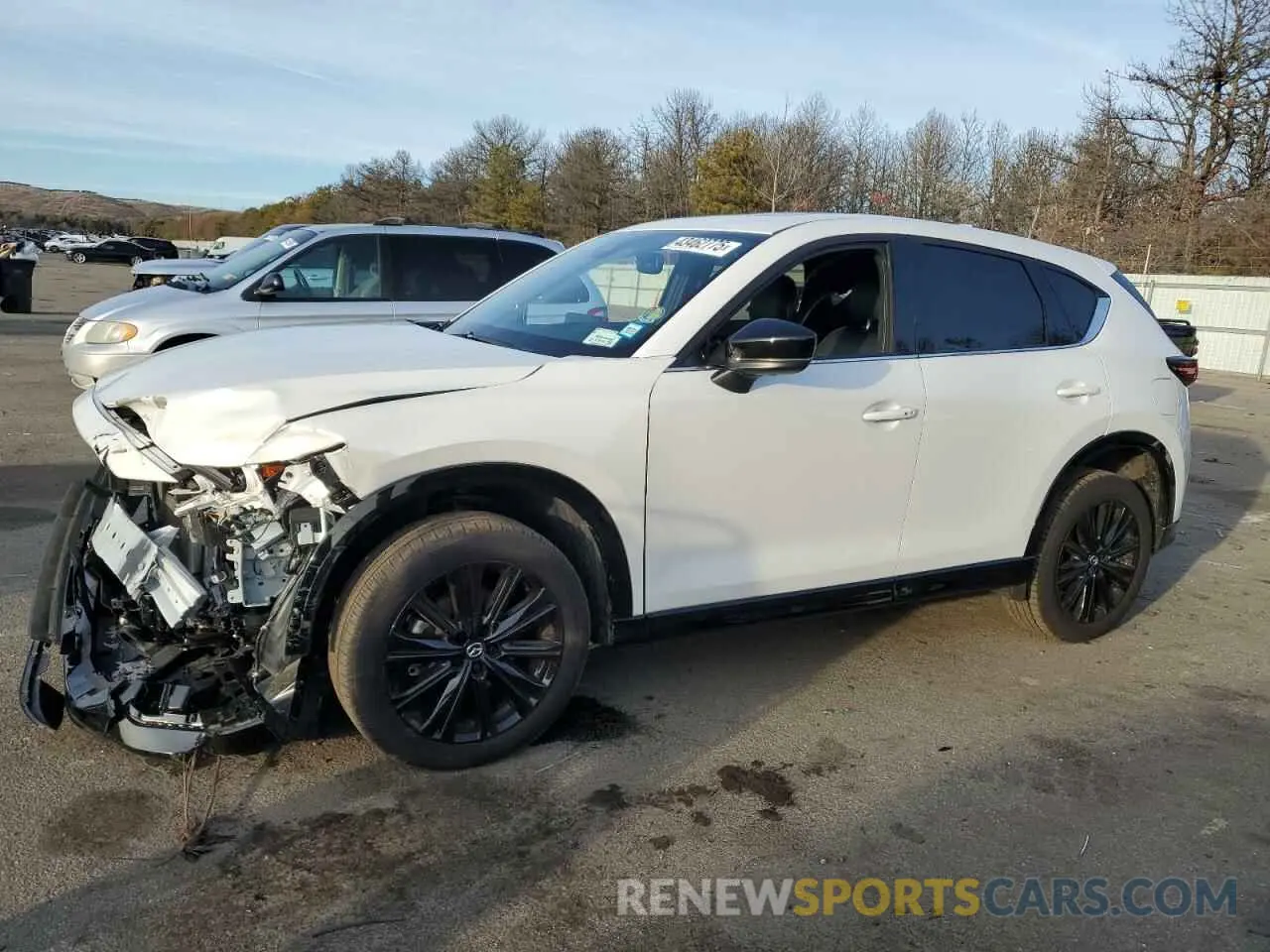 1 Фотография поврежденного автомобиля JM3KFBDY3R0417426 MAZDA CX-5 PREMI 2024