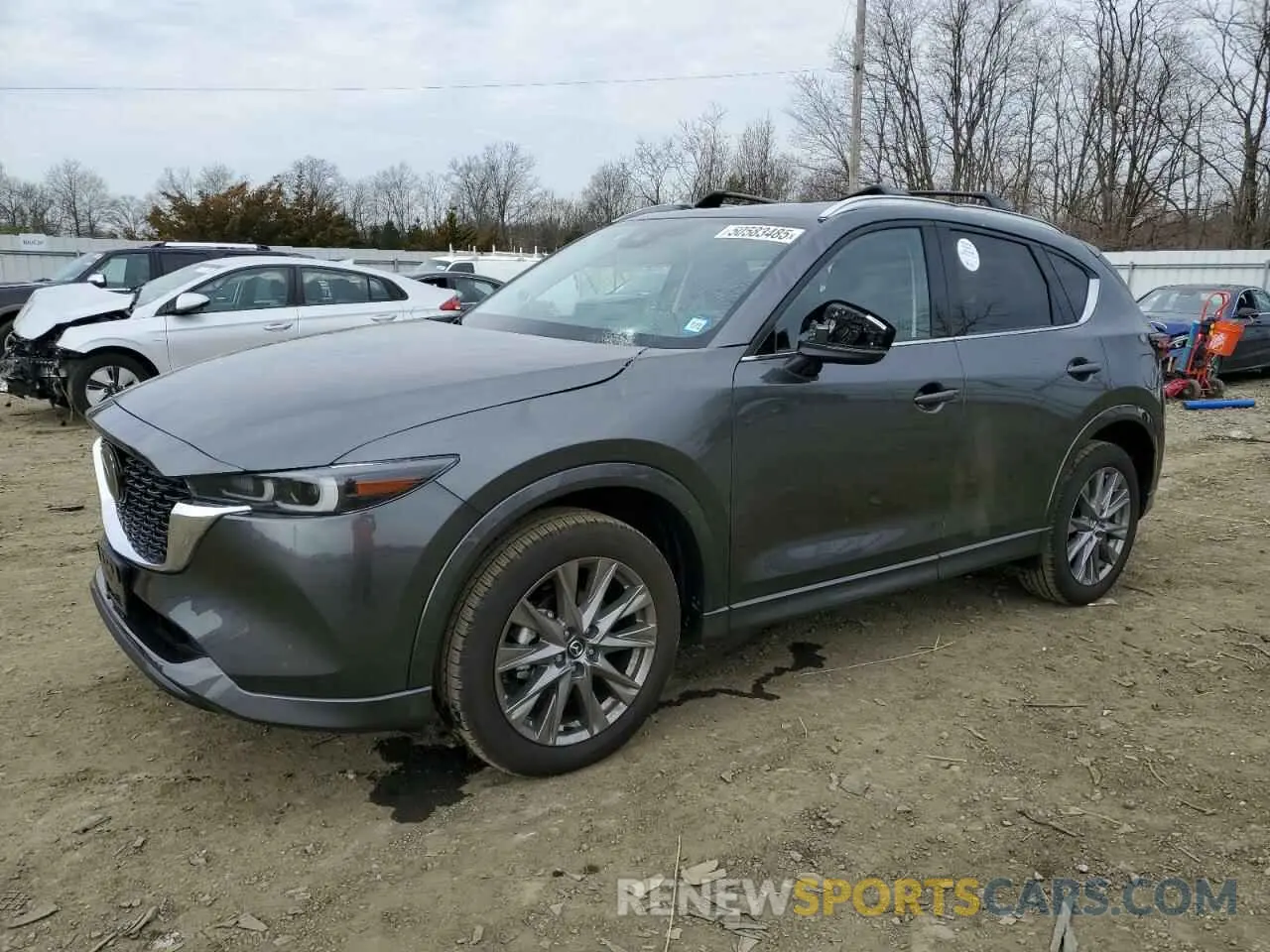 1 Фотография поврежденного автомобиля JM3KFBELXR0536304 MAZDA CX-5 PREMI 2024