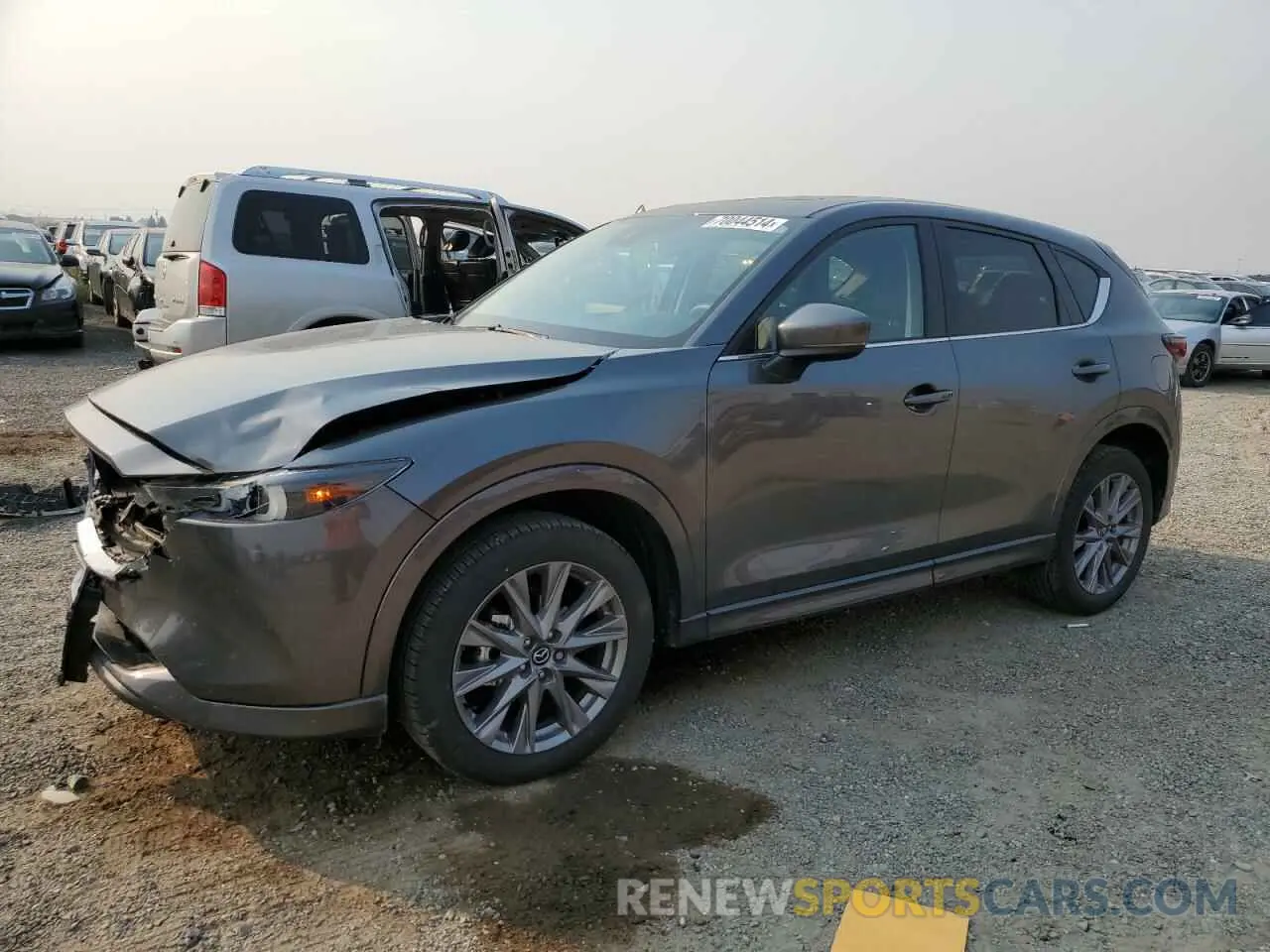 1 Фотография поврежденного автомобиля JM3KFBEM6R0372929 MAZDA CX-5 PREMI 2024