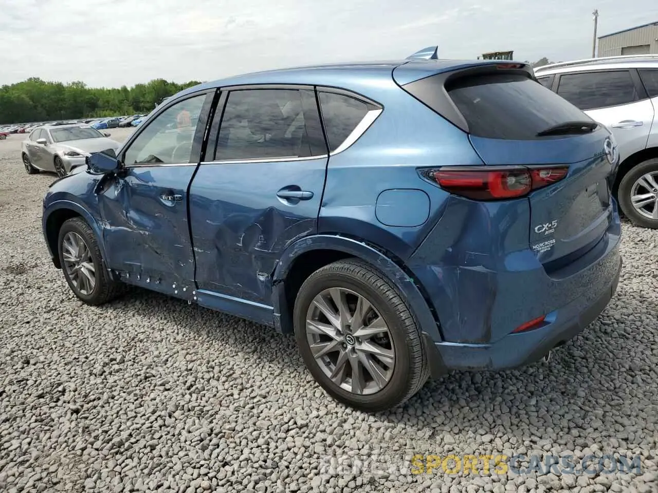 2 Фотография поврежденного автомобиля JM3KFBEMXR0380080 MAZDA CX-5 PREMI 2024