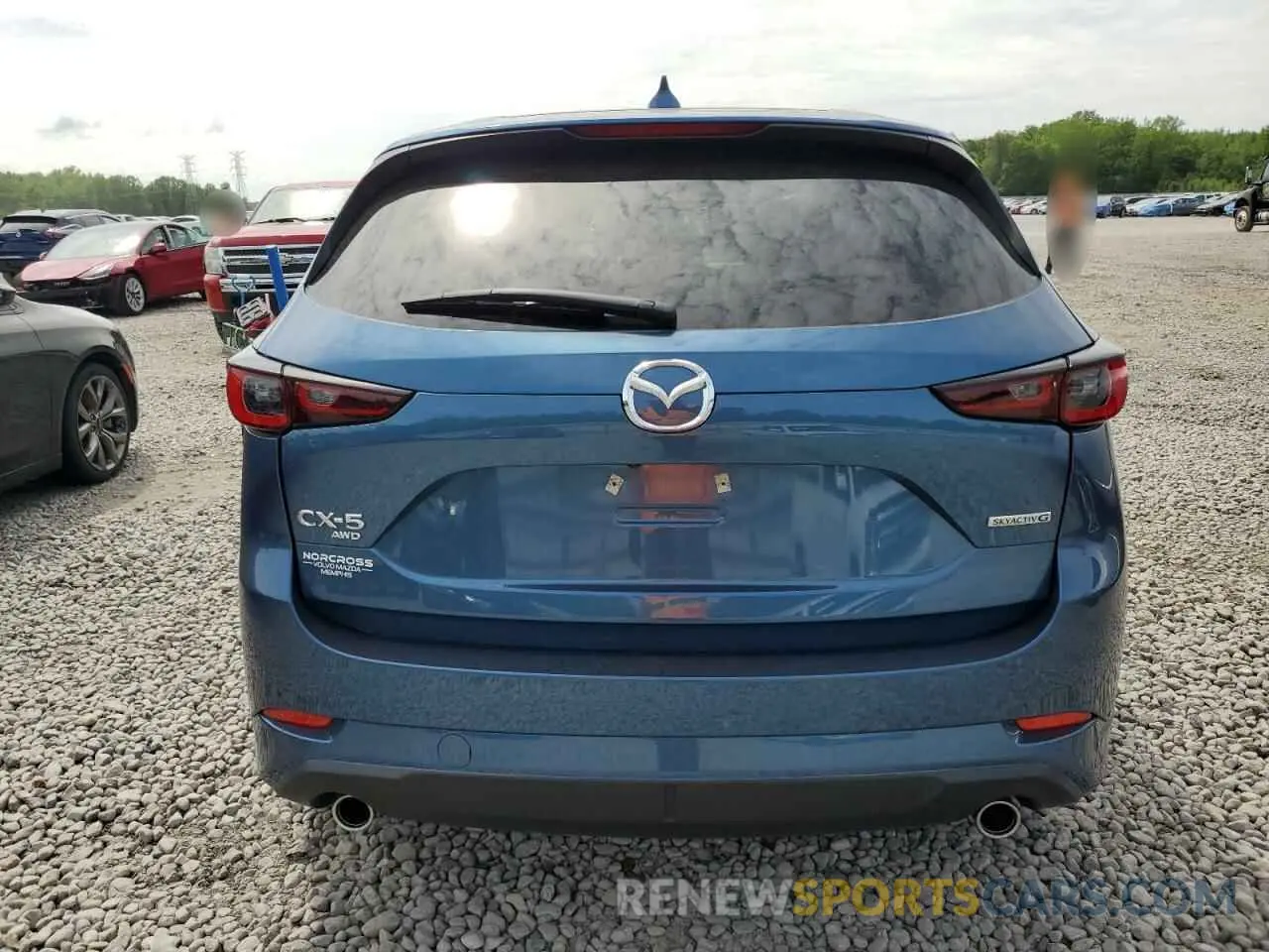 6 Фотография поврежденного автомобиля JM3KFBEMXR0380080 MAZDA CX-5 PREMI 2024