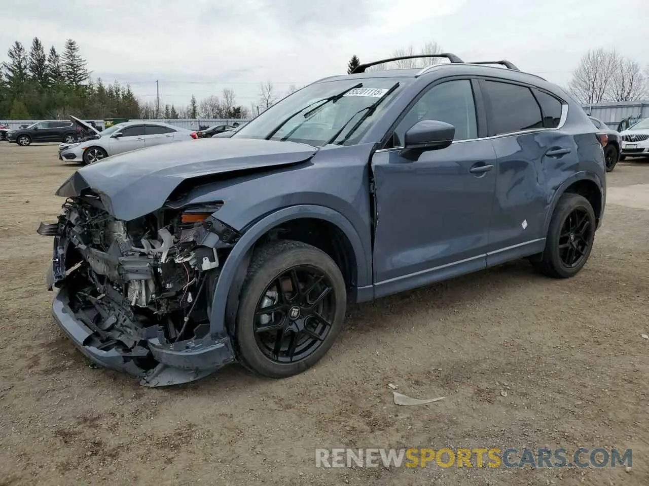 1 Photograph of a damaged car JM3KFBDM1S0579347 MAZDA CX-5 PREMI 2025
