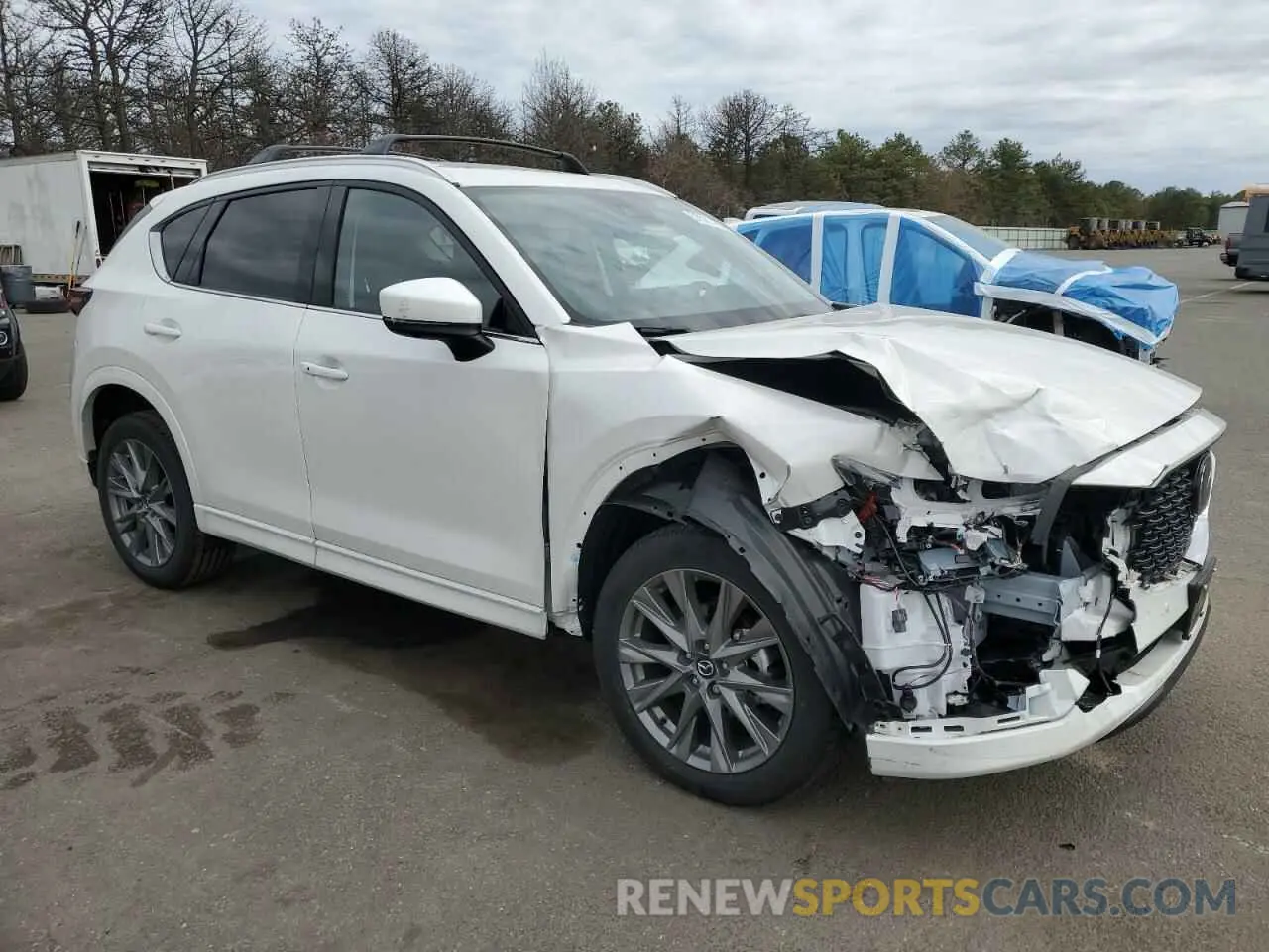 4 Photograph of a damaged car JM3KFBEM8S0595673 MAZDA CX-5 PREMI 2025