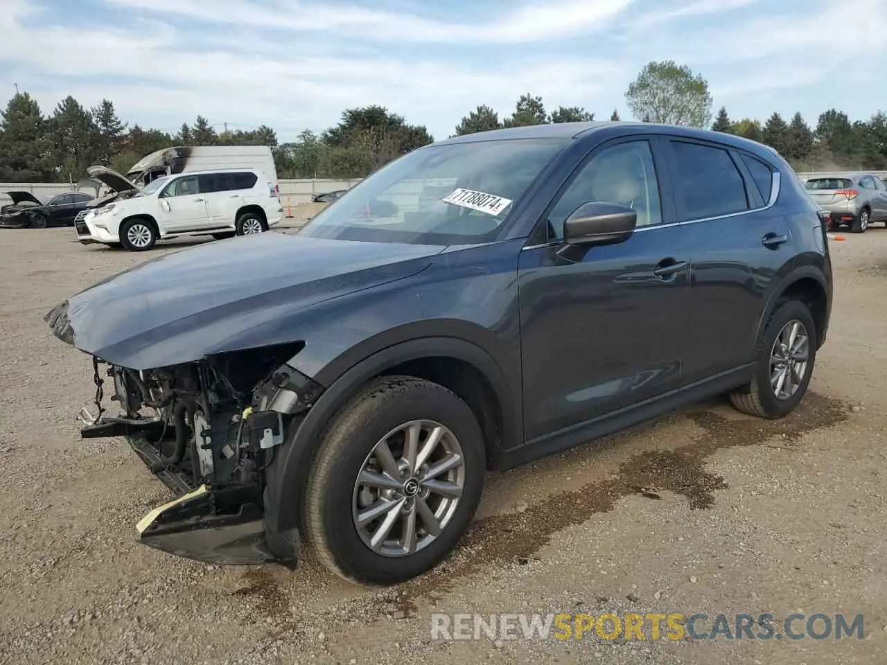 1 Photograph of a damaged car JM3KFBBM0N0624253 MAZDA CX-5 SELEC 2022