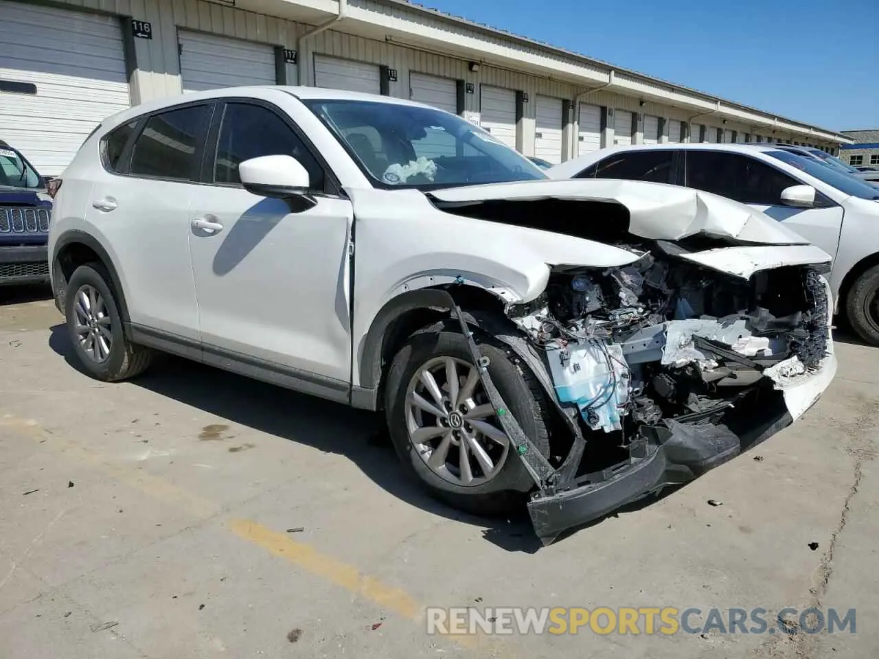 4 Photograph of a damaged car JM3KFBBM1N0571949 MAZDA CX-5 SELEC 2022