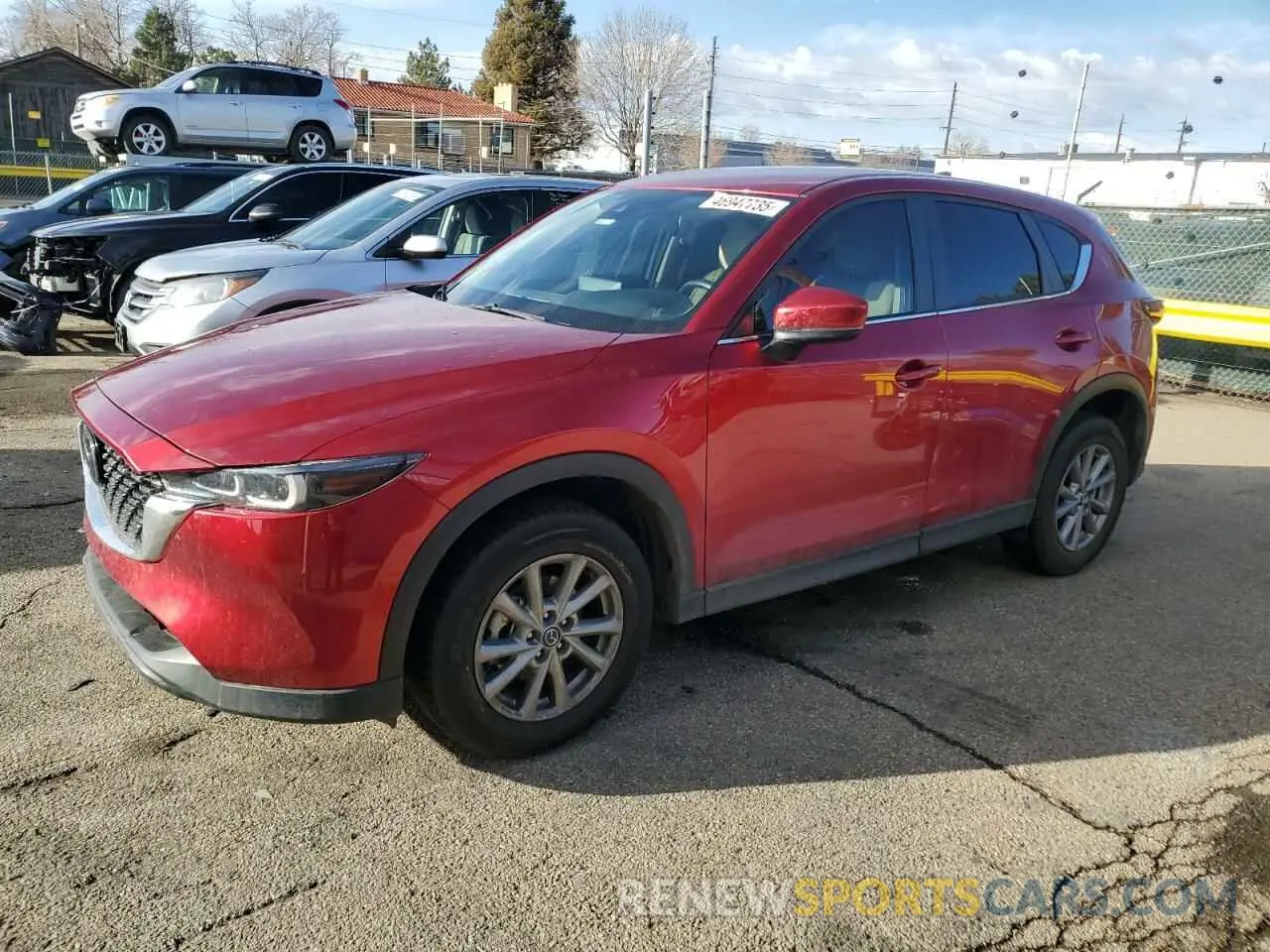 1 Фотография поврежденного автомобиля JM3KFBBM6N0569372 MAZDA CX-5 SELEC 2022