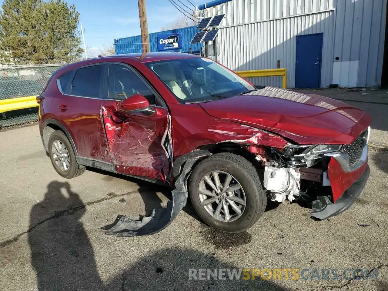 4 Фотография поврежденного автомобиля JM3KFBBM6N0569372 MAZDA CX-5 SELEC 2022