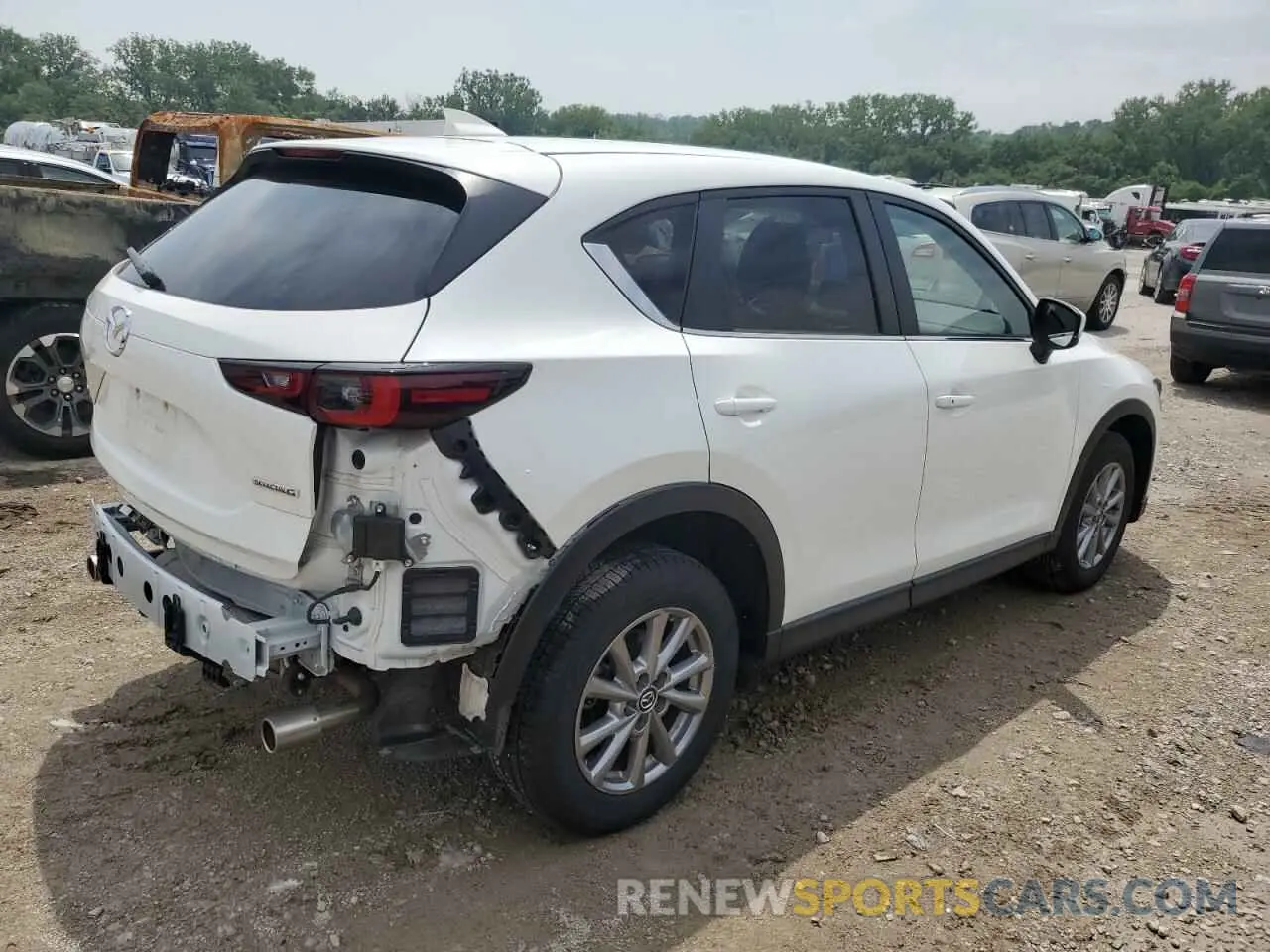 3 Фотография поврежденного автомобиля JM3KFBBM6N0600703 MAZDA CX-5 SELEC 2022
