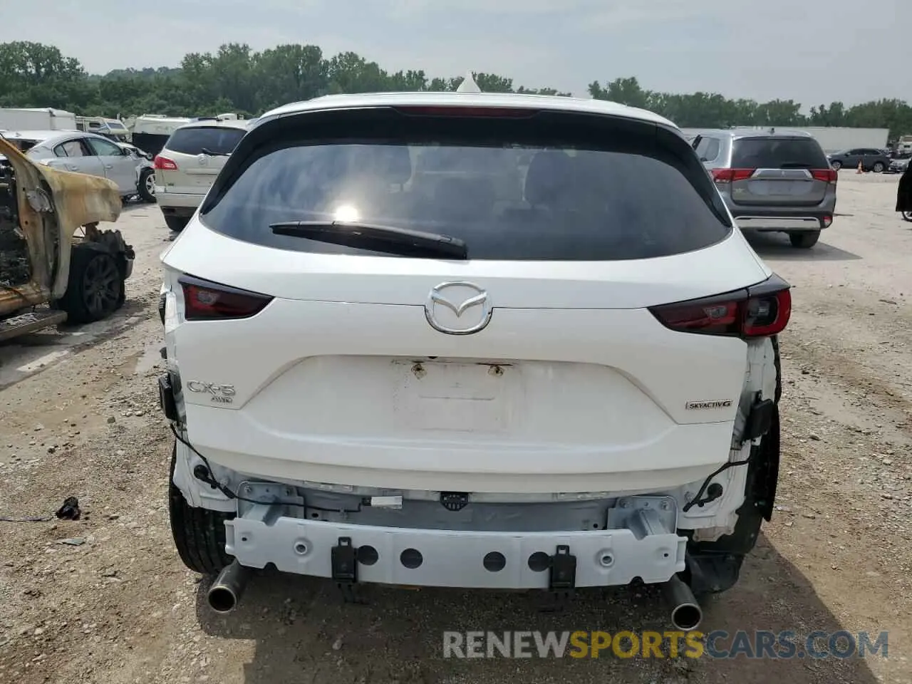 6 Фотография поврежденного автомобиля JM3KFBBM6N0600703 MAZDA CX-5 SELEC 2022