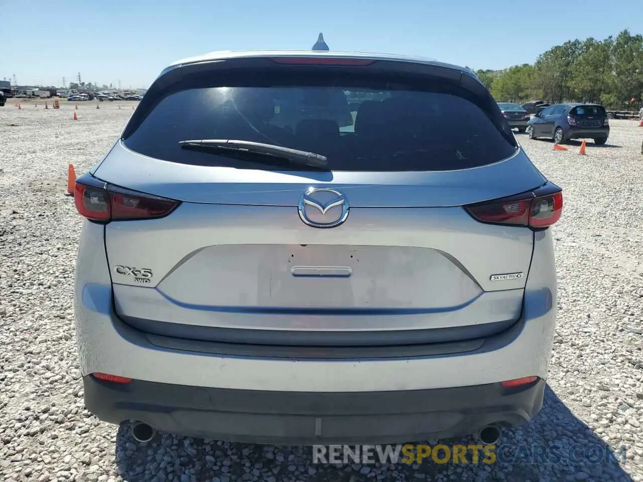 6 Фотография поврежденного автомобиля JM3KFBBM6N1592483 MAZDA CX-5 SELEC 2022