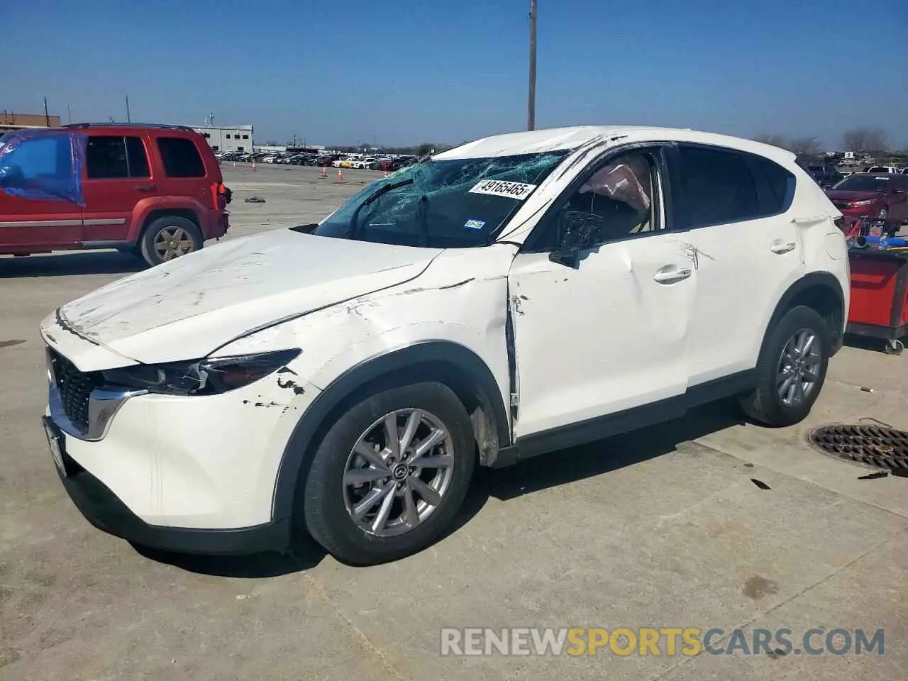 1 Фотография поврежденного автомобиля JM3KFBBM8N0634402 MAZDA CX-5 SELEC 2022