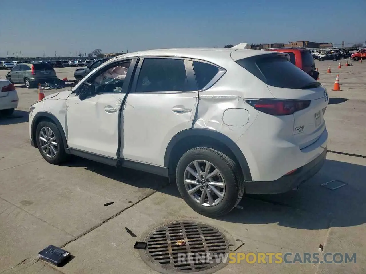 2 Фотография поврежденного автомобиля JM3KFBBM8N0634402 MAZDA CX-5 SELEC 2022