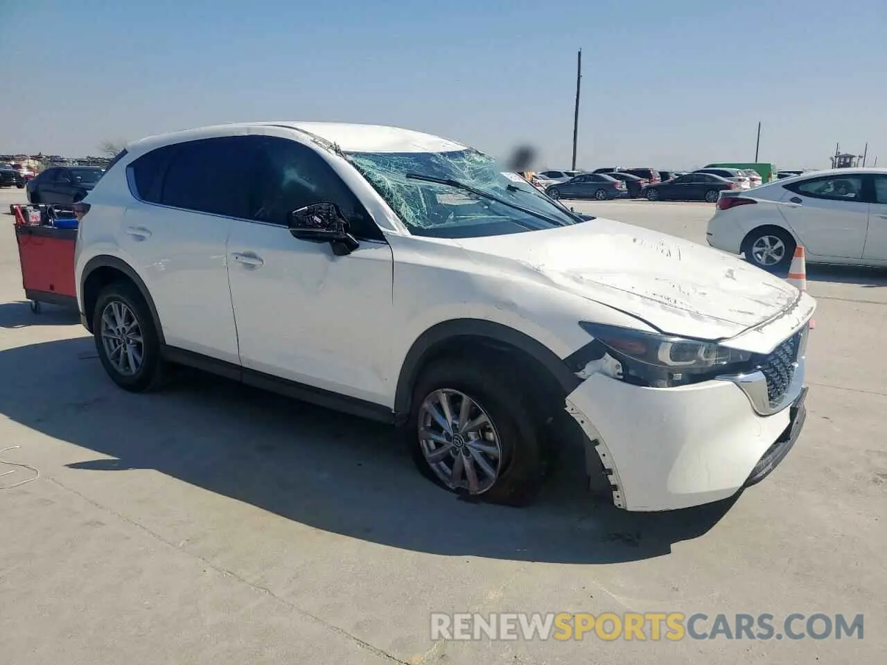 4 Фотография поврежденного автомобиля JM3KFBBM8N0634402 MAZDA CX-5 SELEC 2022