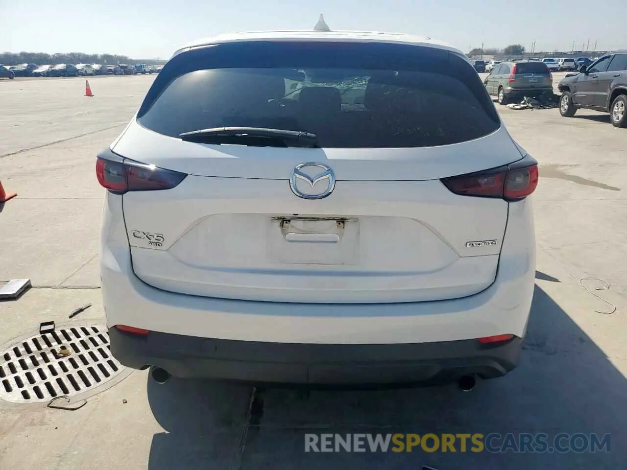 6 Фотография поврежденного автомобиля JM3KFBBM8N0634402 MAZDA CX-5 SELEC 2022