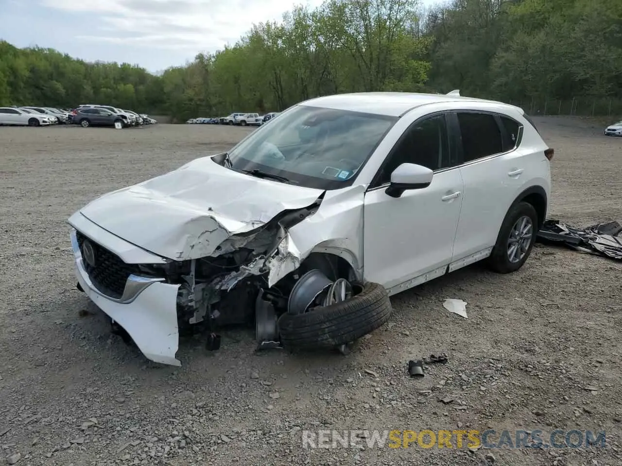 1 Photograph of a damaged car JM3KFBBM1P0165429 MAZDA CX-5 SELEC 2023