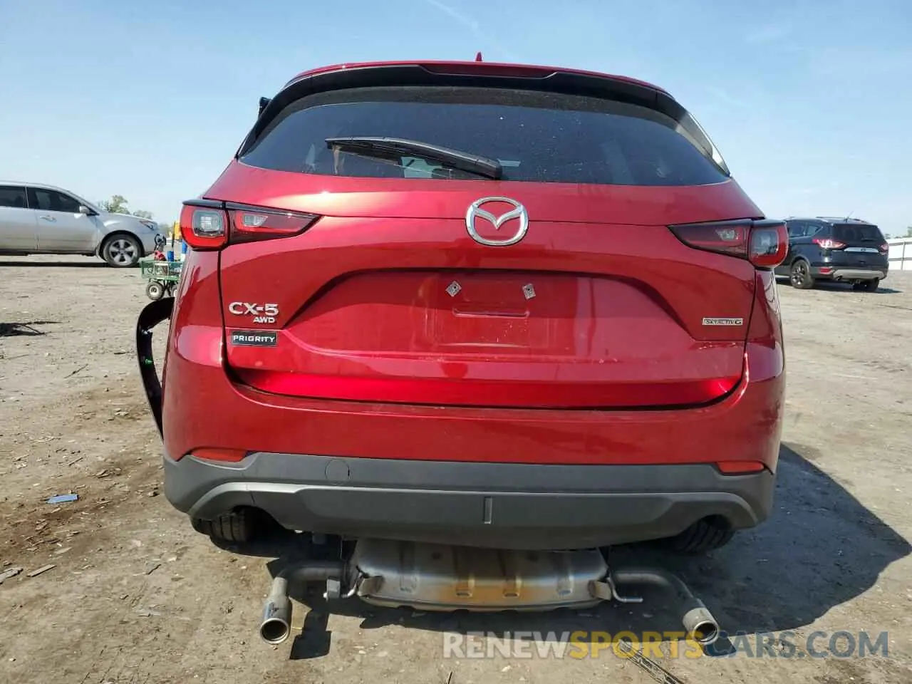 6 Photograph of a damaged car JM3KFBBM2P0242664 MAZDA CX-5 SELEC 2023