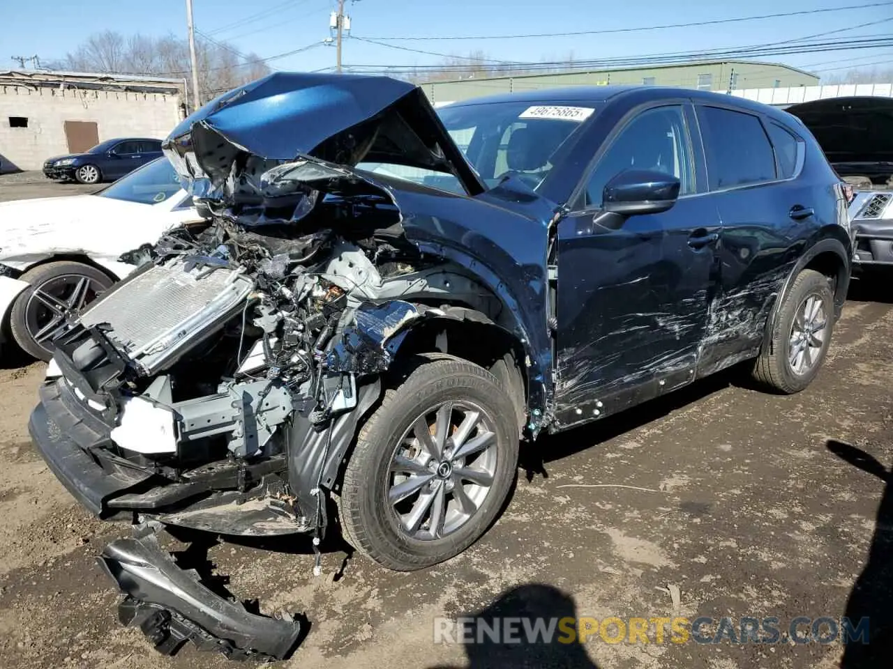 1 Photograph of a damaged car JM3KFBBM3P0277407 MAZDA CX-5 SELEC 2023