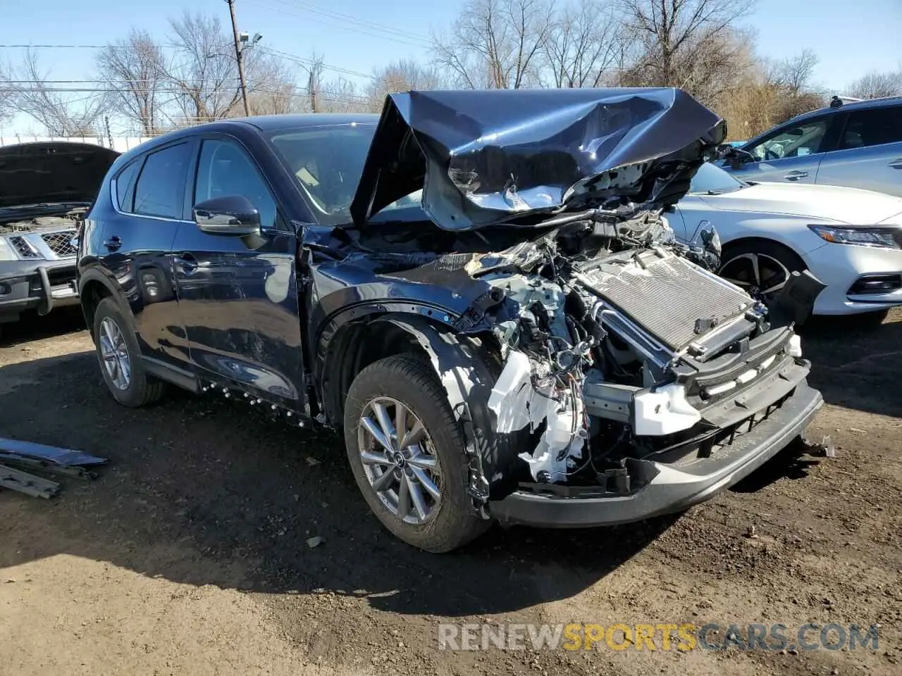 4 Photograph of a damaged car JM3KFBBM3P0277407 MAZDA CX-5 SELEC 2023