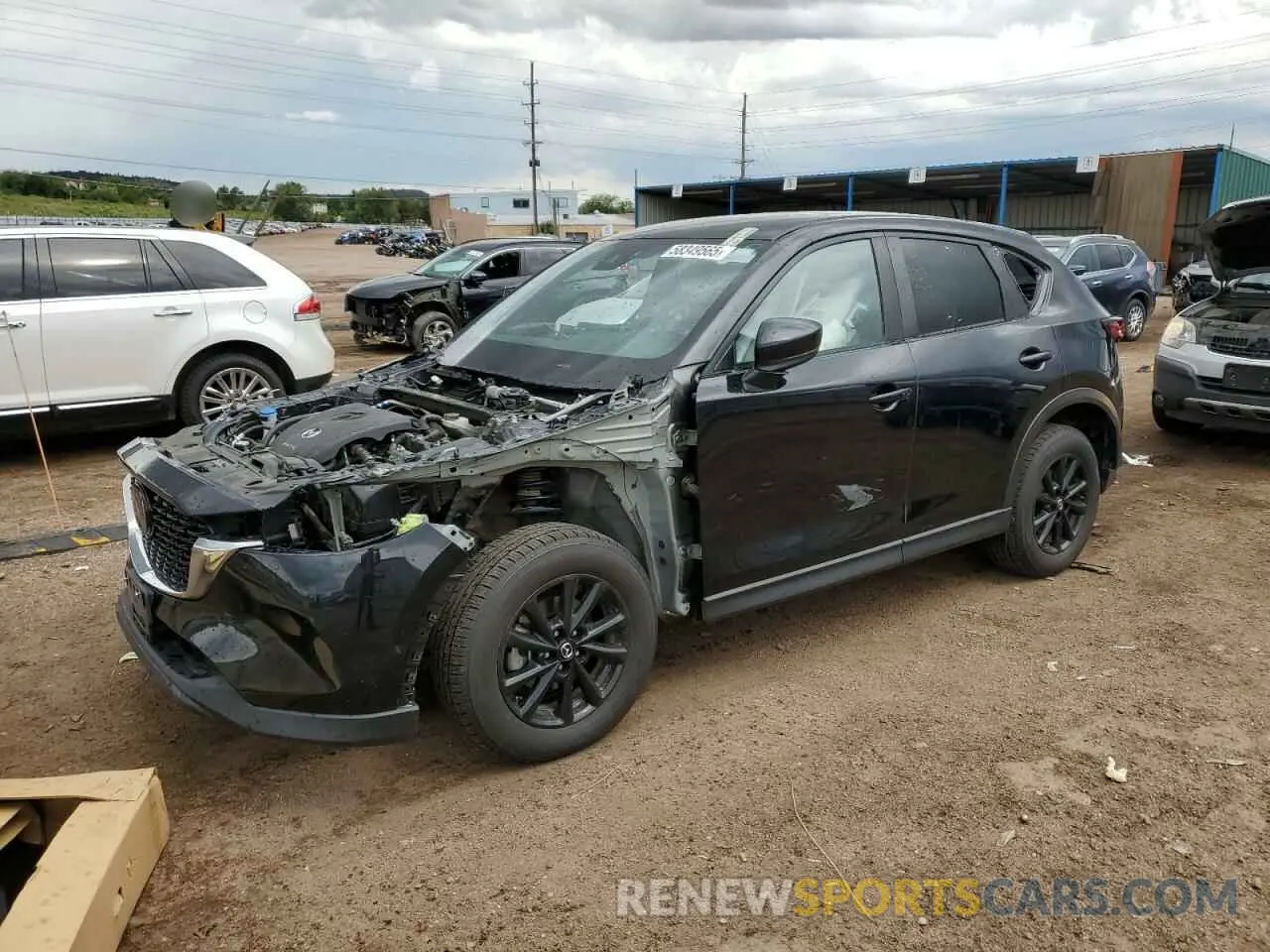 1 Фотография поврежденного автомобиля JM3KFBBMXP0111689 MAZDA CX-5 SELEC 2023