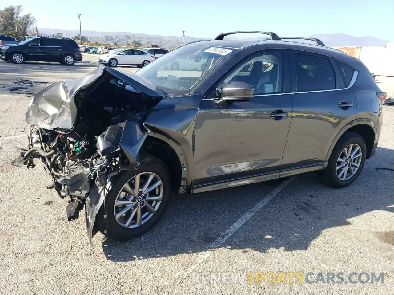 1 Фотография поврежденного автомобиля JM3KFBBL6R0483086 MAZDA CX-5 SELEC 2024