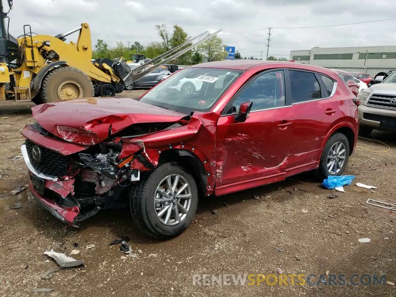 1 Photograph of a damaged car JM3KFBBL7R0412012 MAZDA CX-5 SELEC 2024