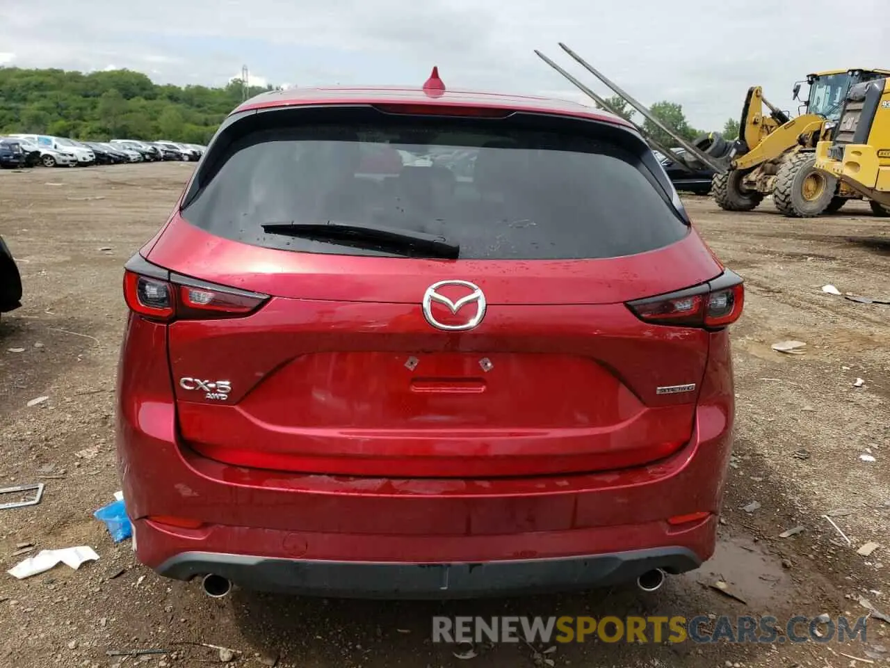 6 Photograph of a damaged car JM3KFBBL7R0412012 MAZDA CX-5 SELEC 2024