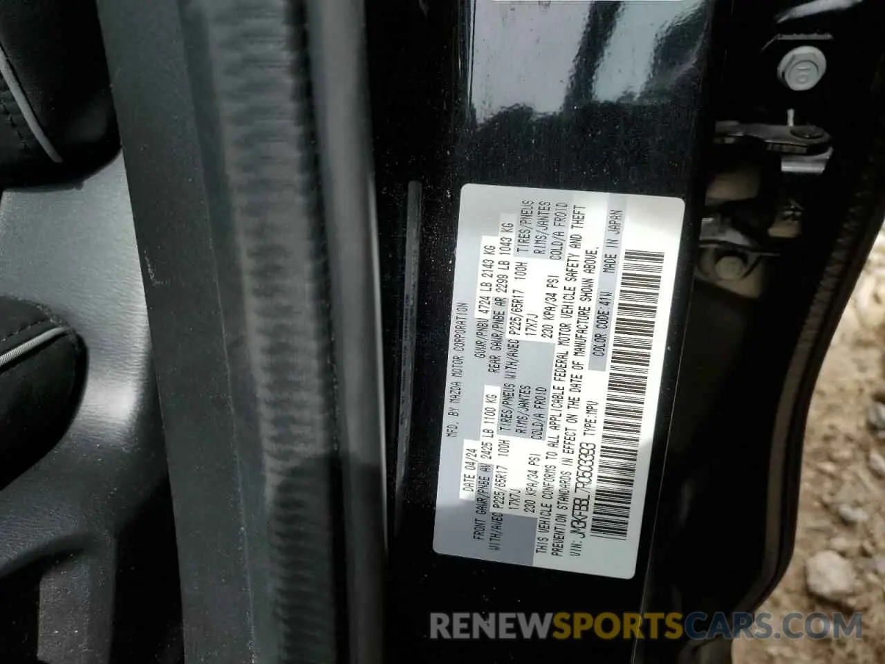 13 Фотография поврежденного автомобиля JM3KFBBL7R0503393 MAZDA CX-5 SELEC 2024