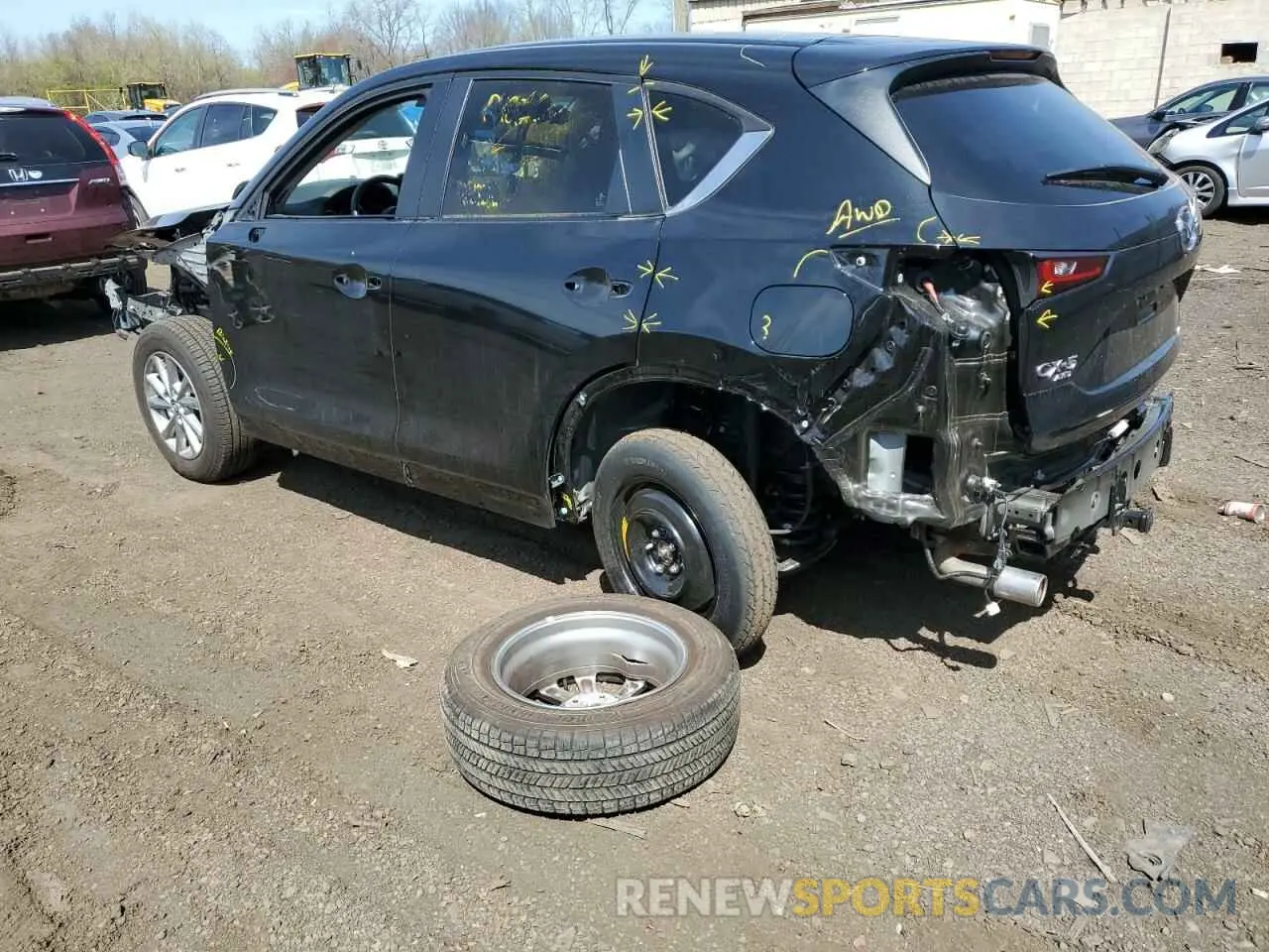 2 Фотография поврежденного автомобиля JM3KFBBL8R0512801 MAZDA CX-5 SELEC 2024