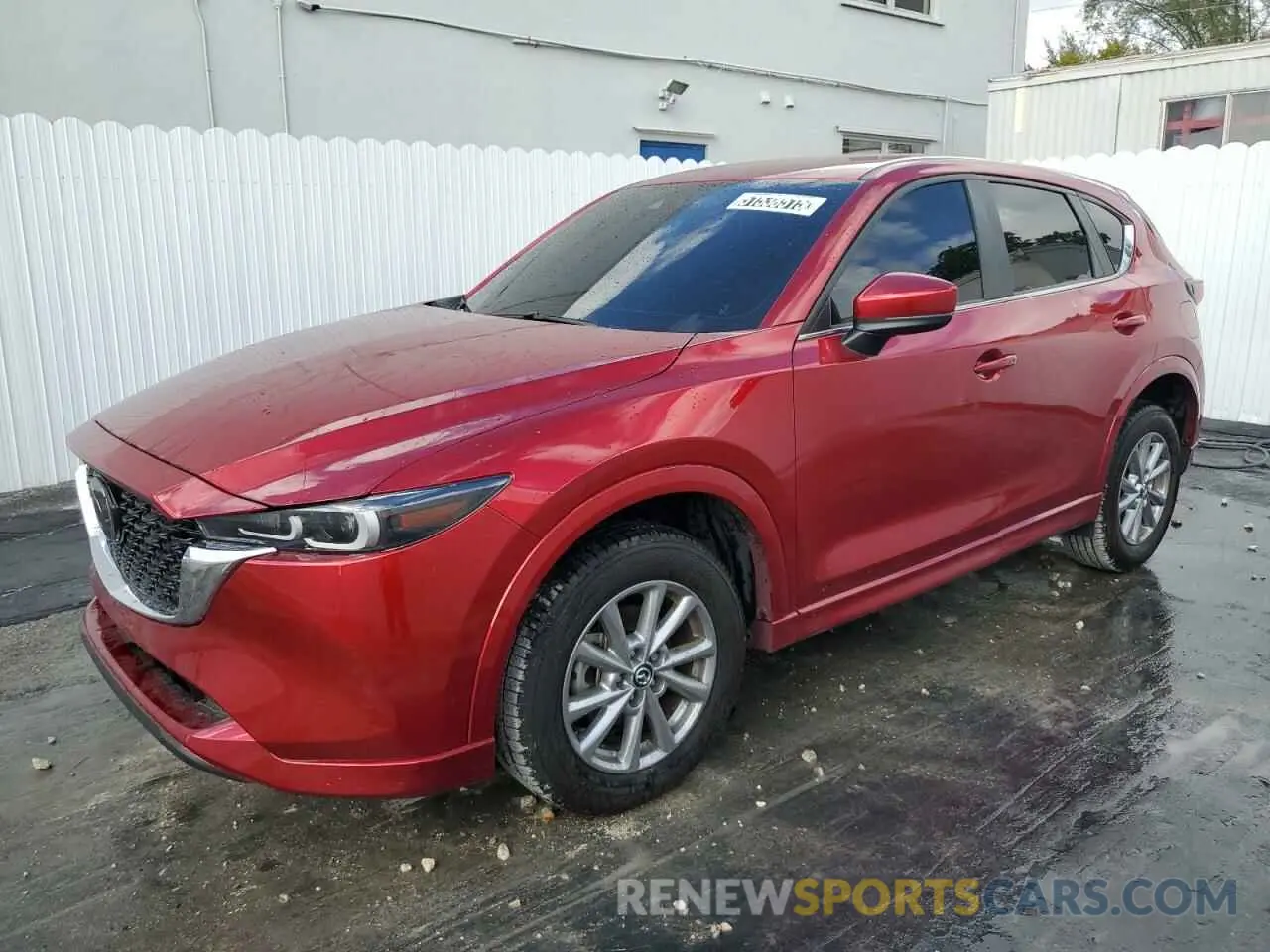 1 Фотография поврежденного автомобиля JM3KFBBLXR0447837 MAZDA CX-5 SELEC 2024