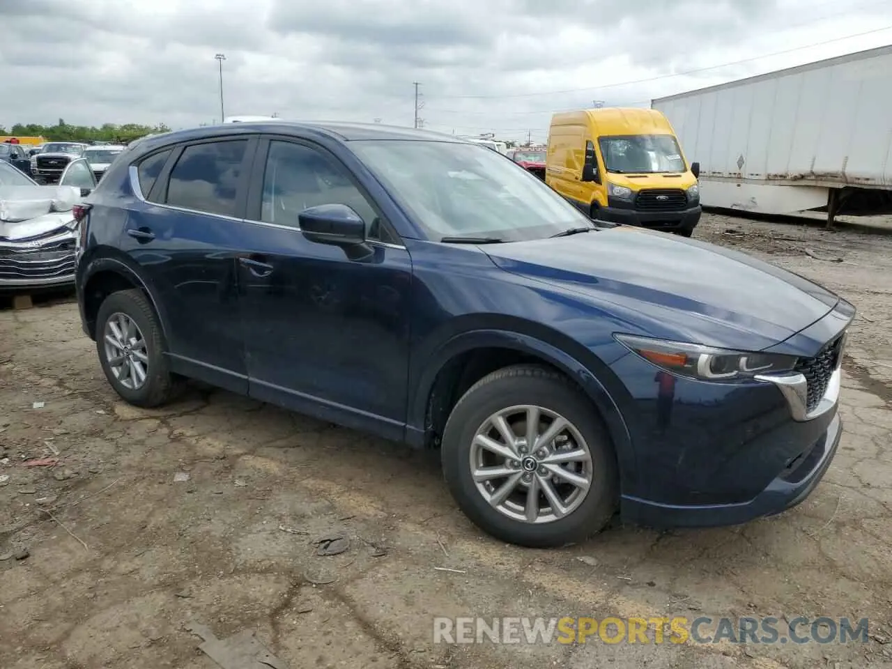 4 Photograph of a damaged car JM3KFBBLXR0472740 MAZDA CX-5 SELEC 2024