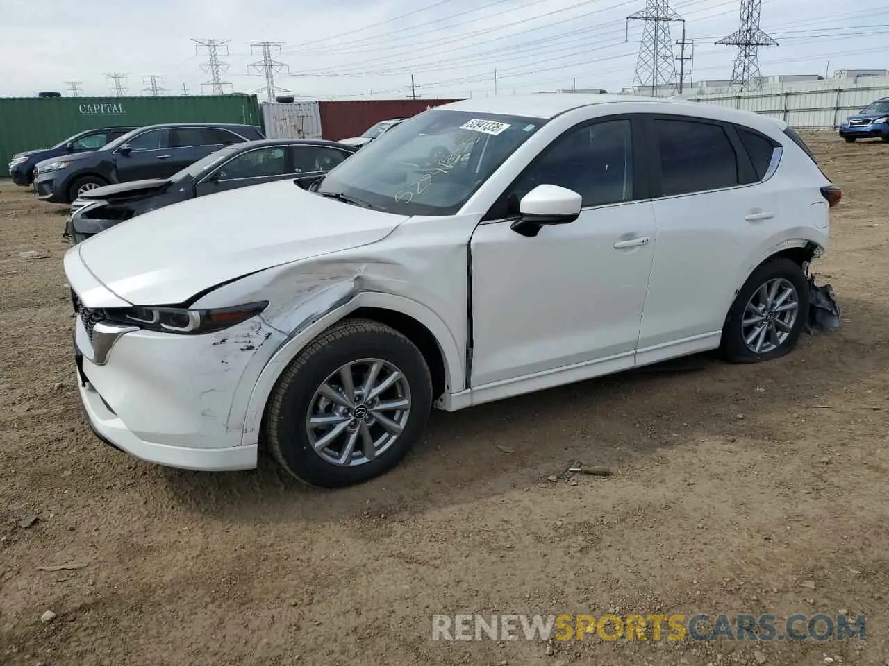 1 Фотография поврежденного автомобиля JM3KFBBLXR0482474 MAZDA CX-5 SELEC 2024