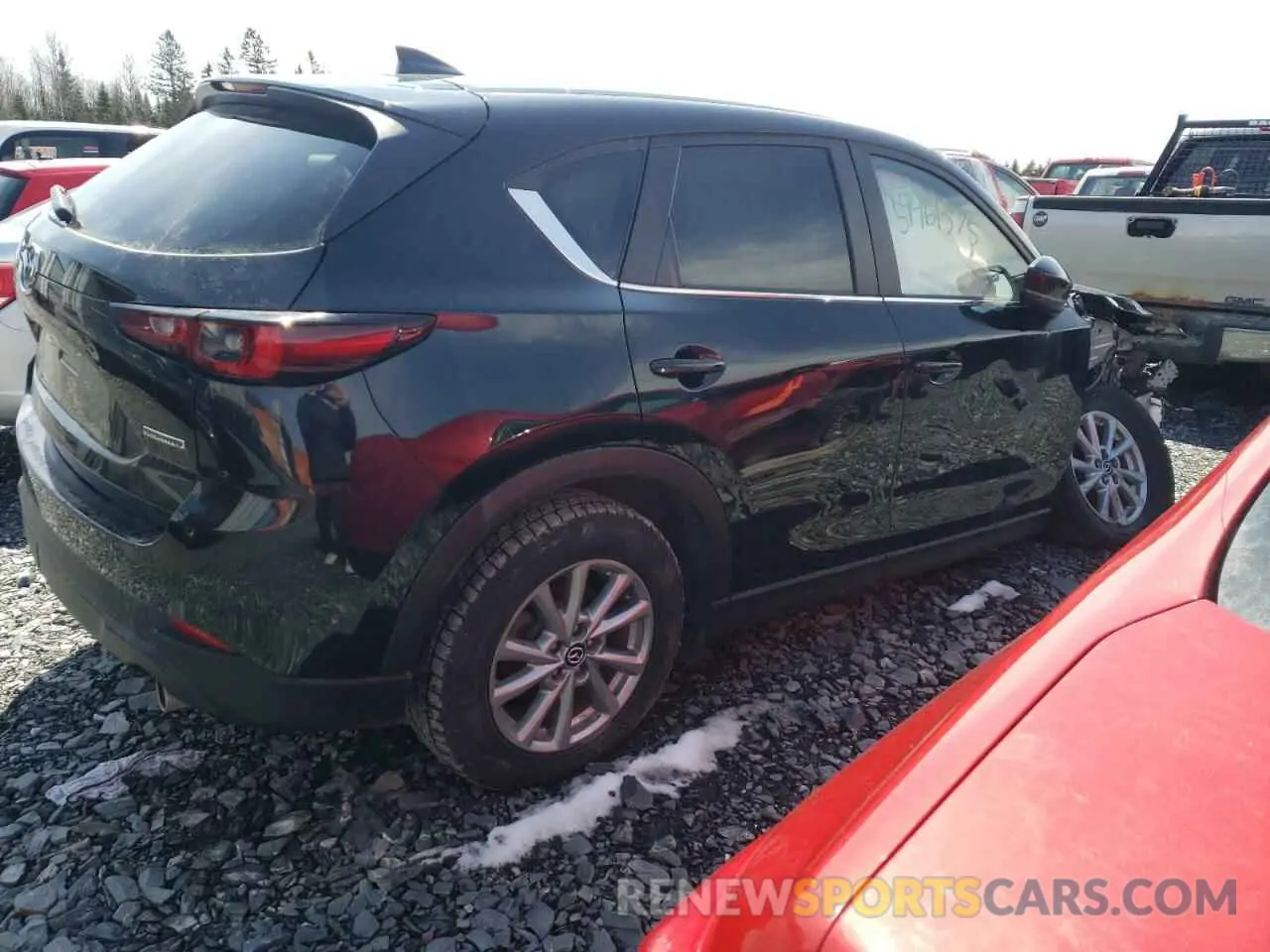 3 Фотография поврежденного автомобиля JM3KFBBM1R0394180 MAZDA CX-5 SELEC 2024