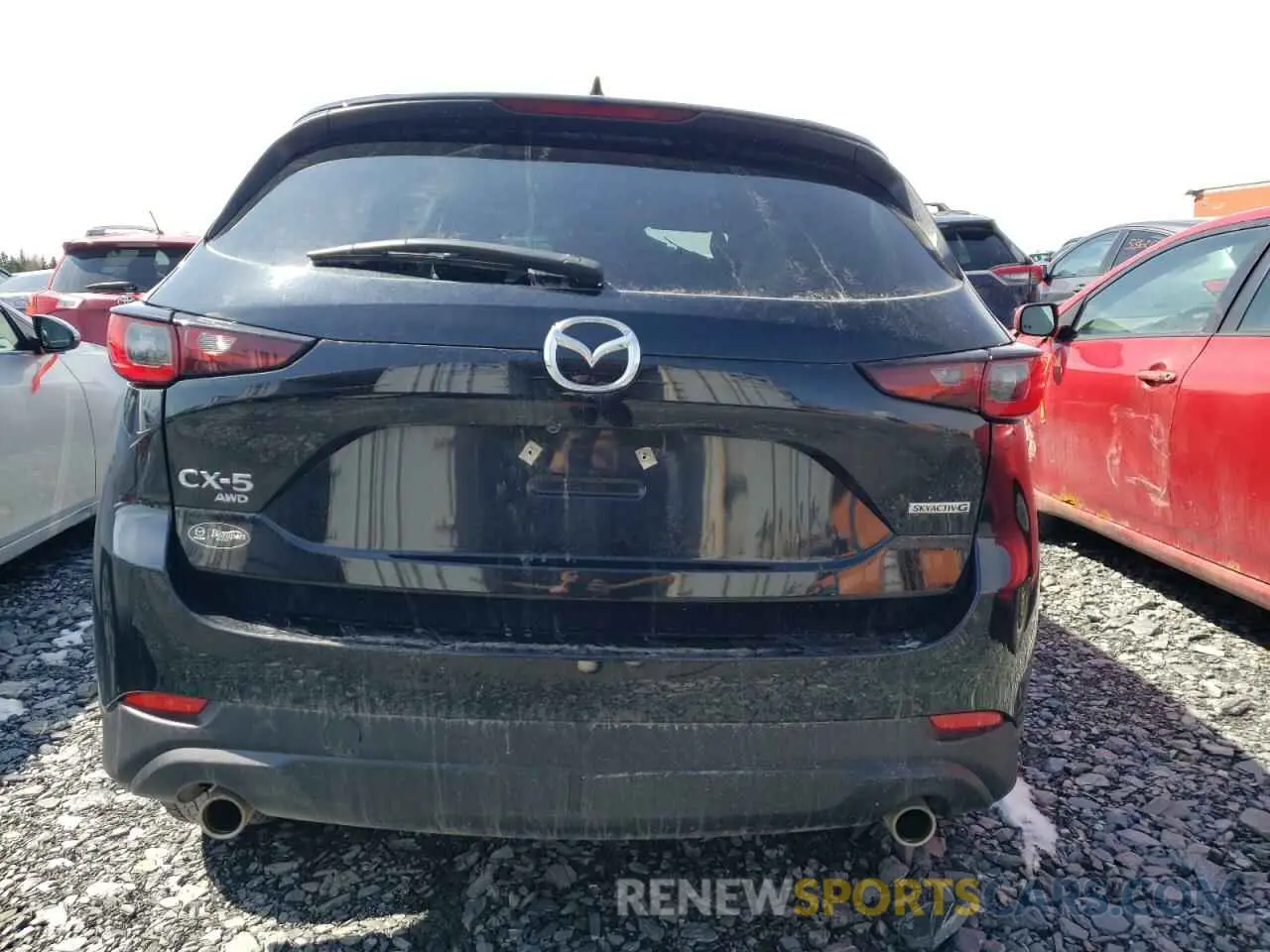 6 Фотография поврежденного автомобиля JM3KFBBM1R0394180 MAZDA CX-5 SELEC 2024
