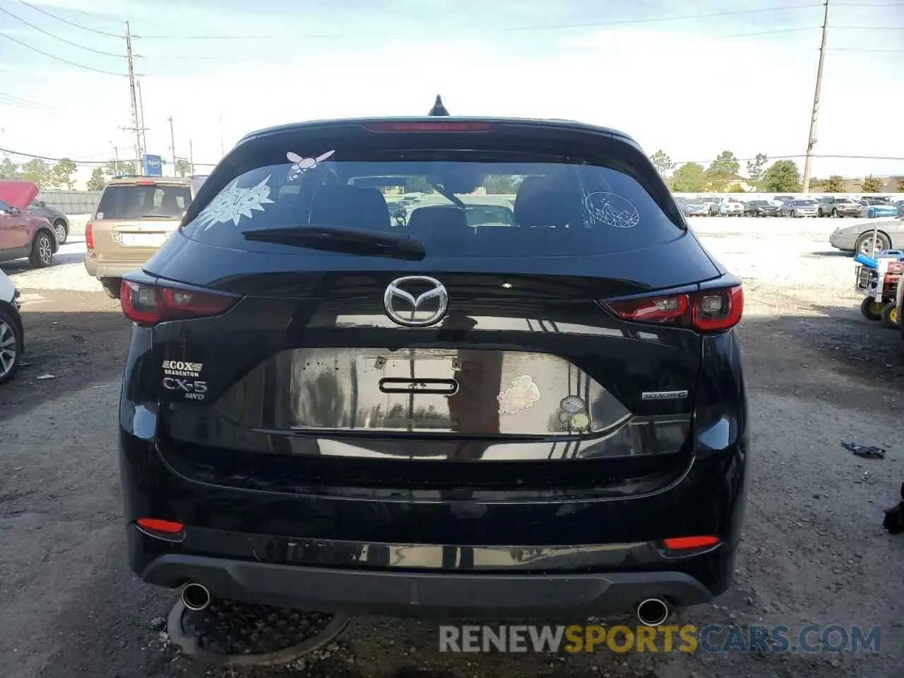 6 Photograph of a damaged car JM3KFBBM4R0358371 MAZDA CX-5 SELEC 2024