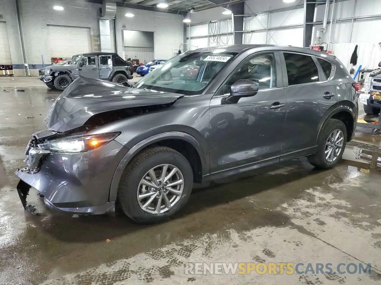 1 Фотография поврежденного автомобиля JM3KFBBM6R0353883 MAZDA CX-5 SELEC 2024