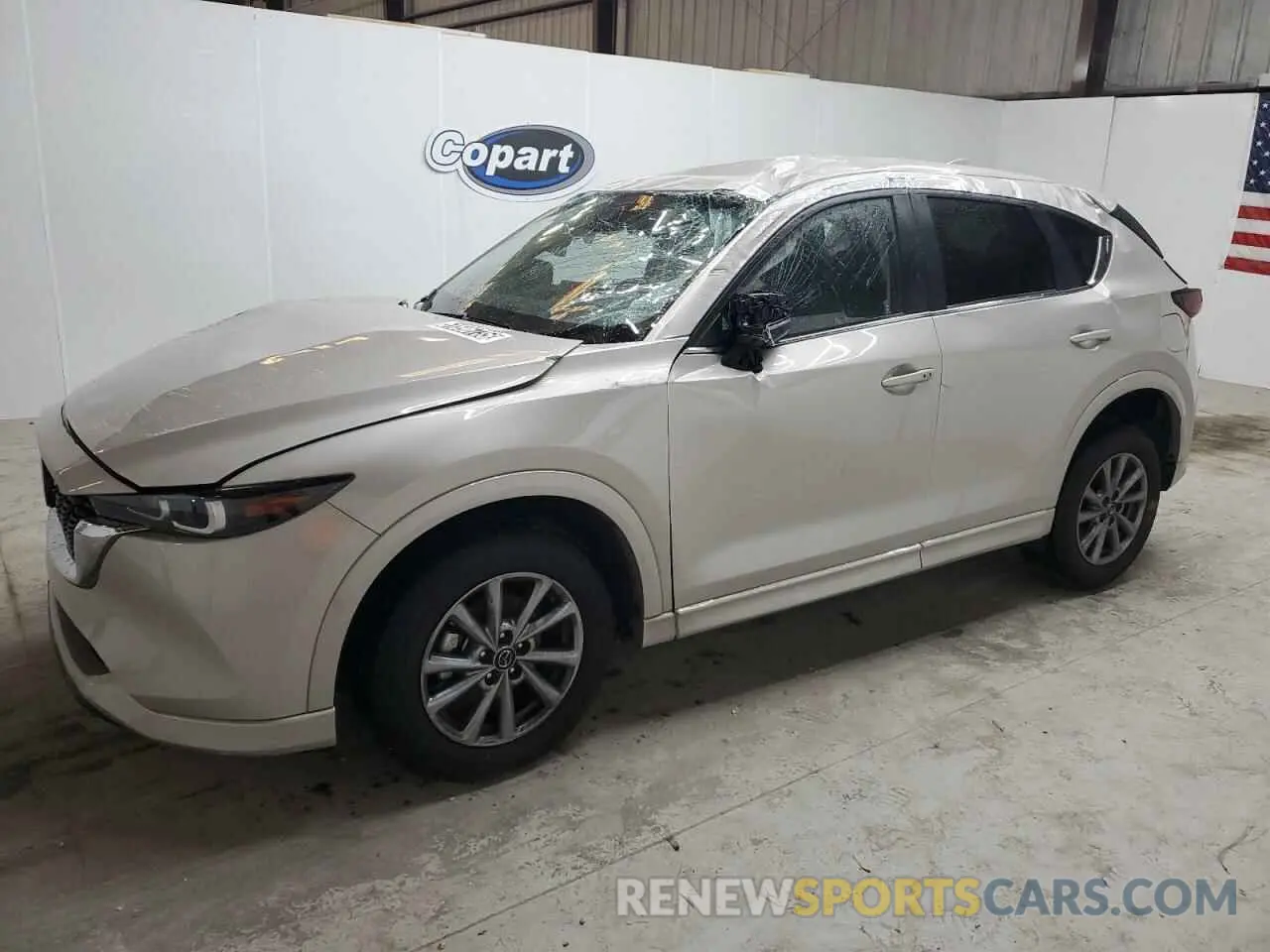 1 Фотография поврежденного автомобиля JM3KFBBL8S0561082 MAZDA CX-5 SELEC 2025