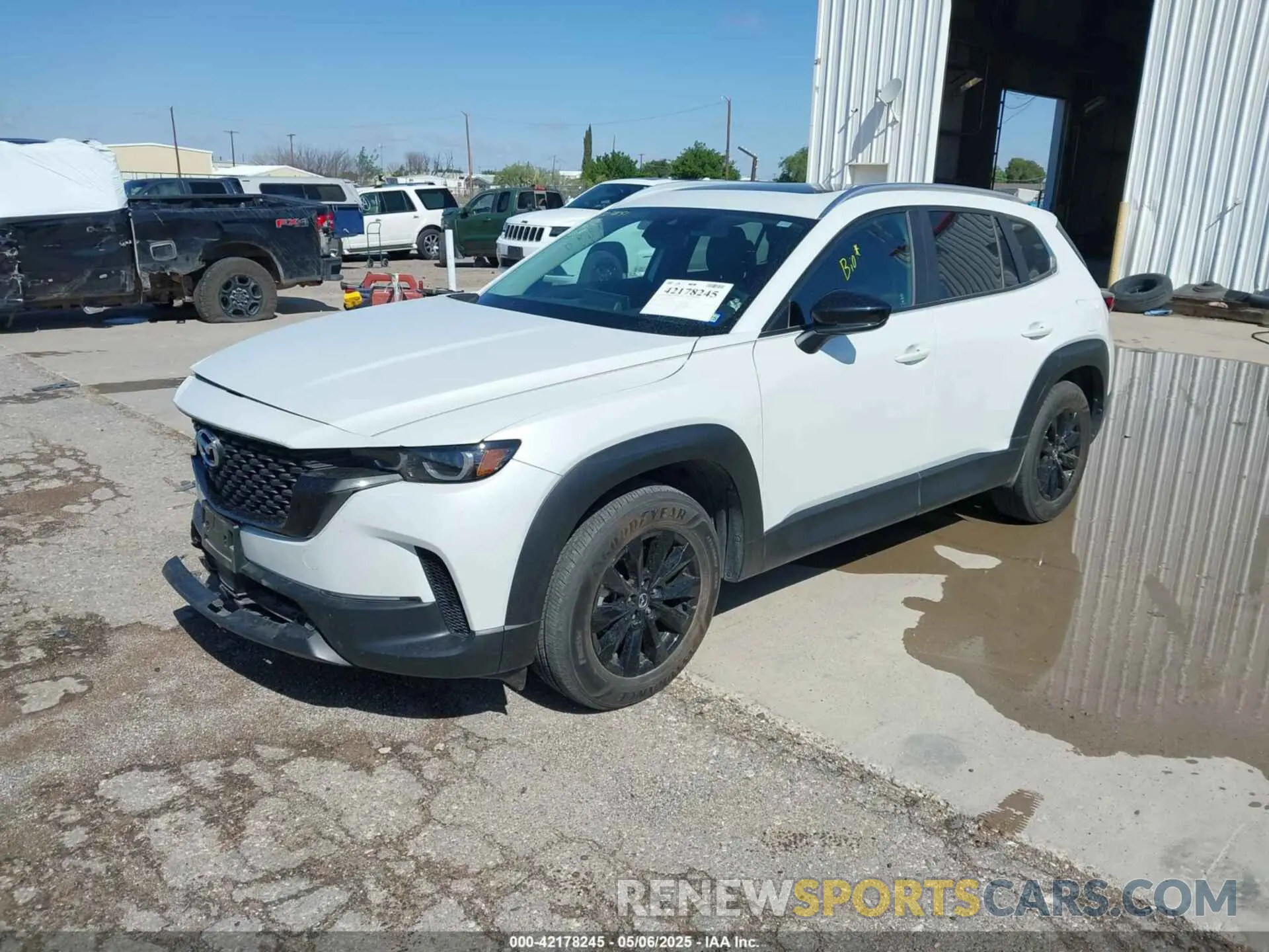 2 Photograph of a damaged car 7MMVABCM7PN142159 MAZDA CX-50 2023