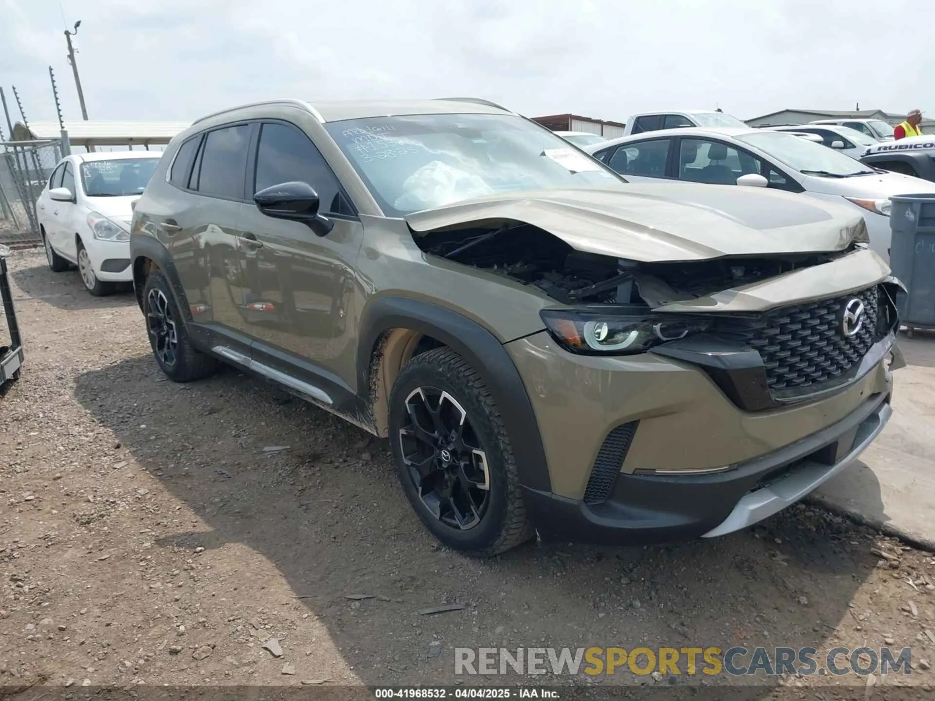 1 Photograph of a damaged car 7MMVABXY5PN131528 MAZDA CX-50 2023
