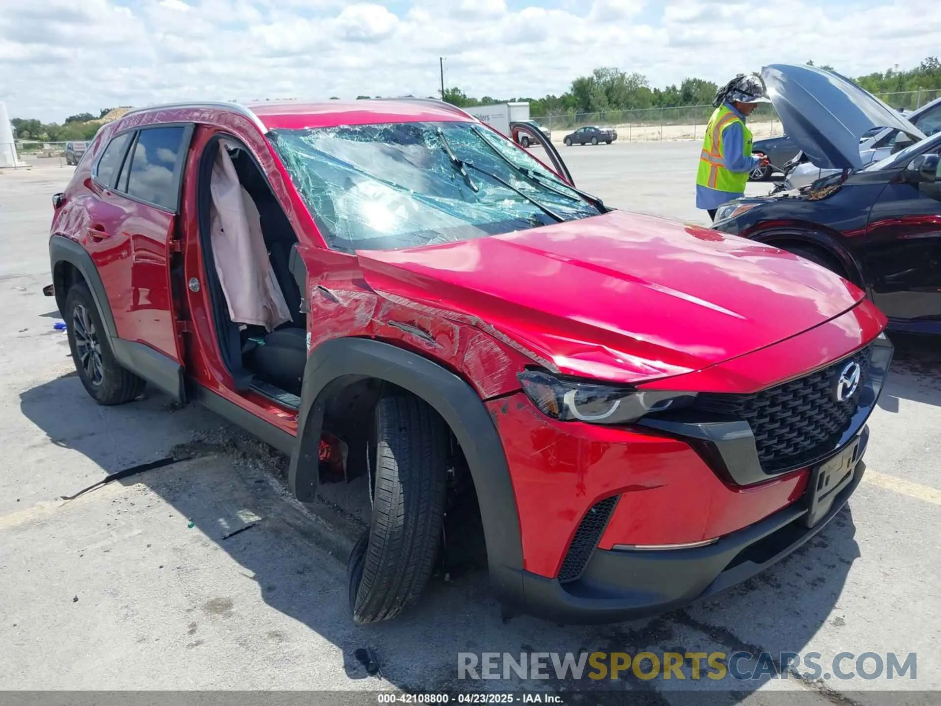 1 Photograph of a damaged car 7MMVABAM3RN207983 MAZDA CX-50 2024