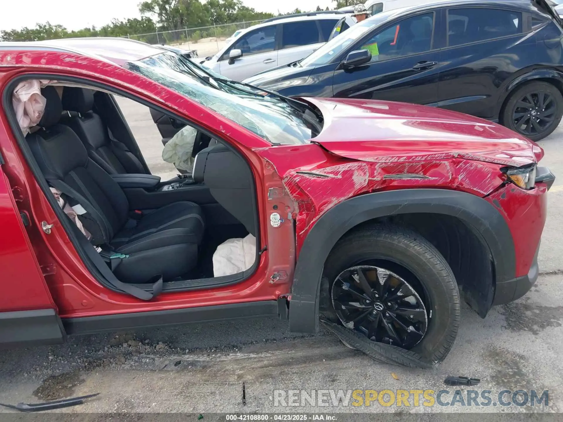 13 Photograph of a damaged car 7MMVABAM3RN207983 MAZDA CX-50 2024