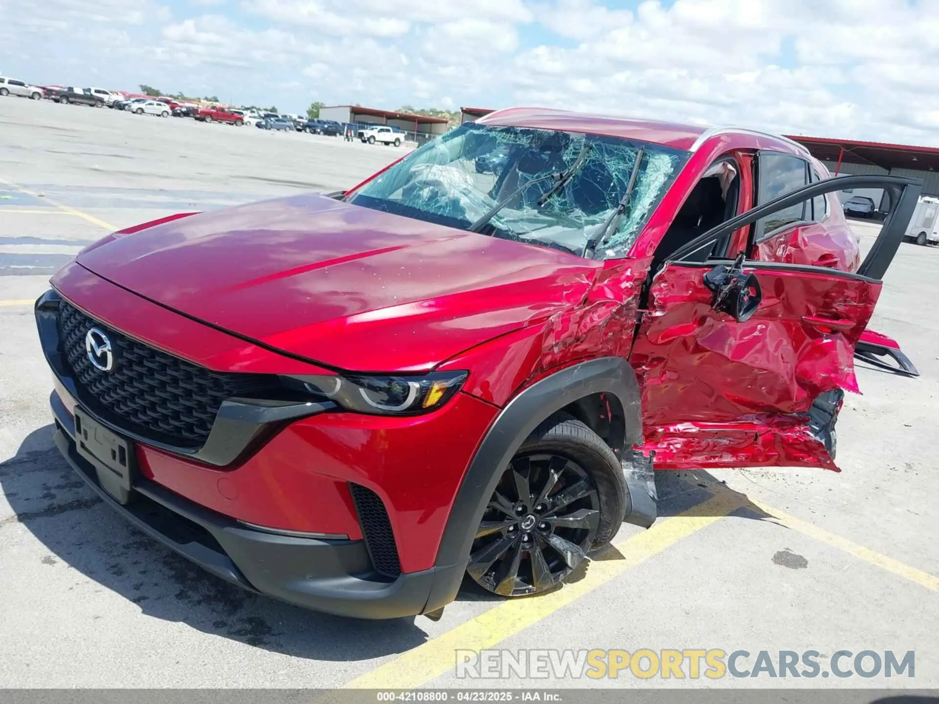 2 Photograph of a damaged car 7MMVABAM3RN207983 MAZDA CX-50 2024