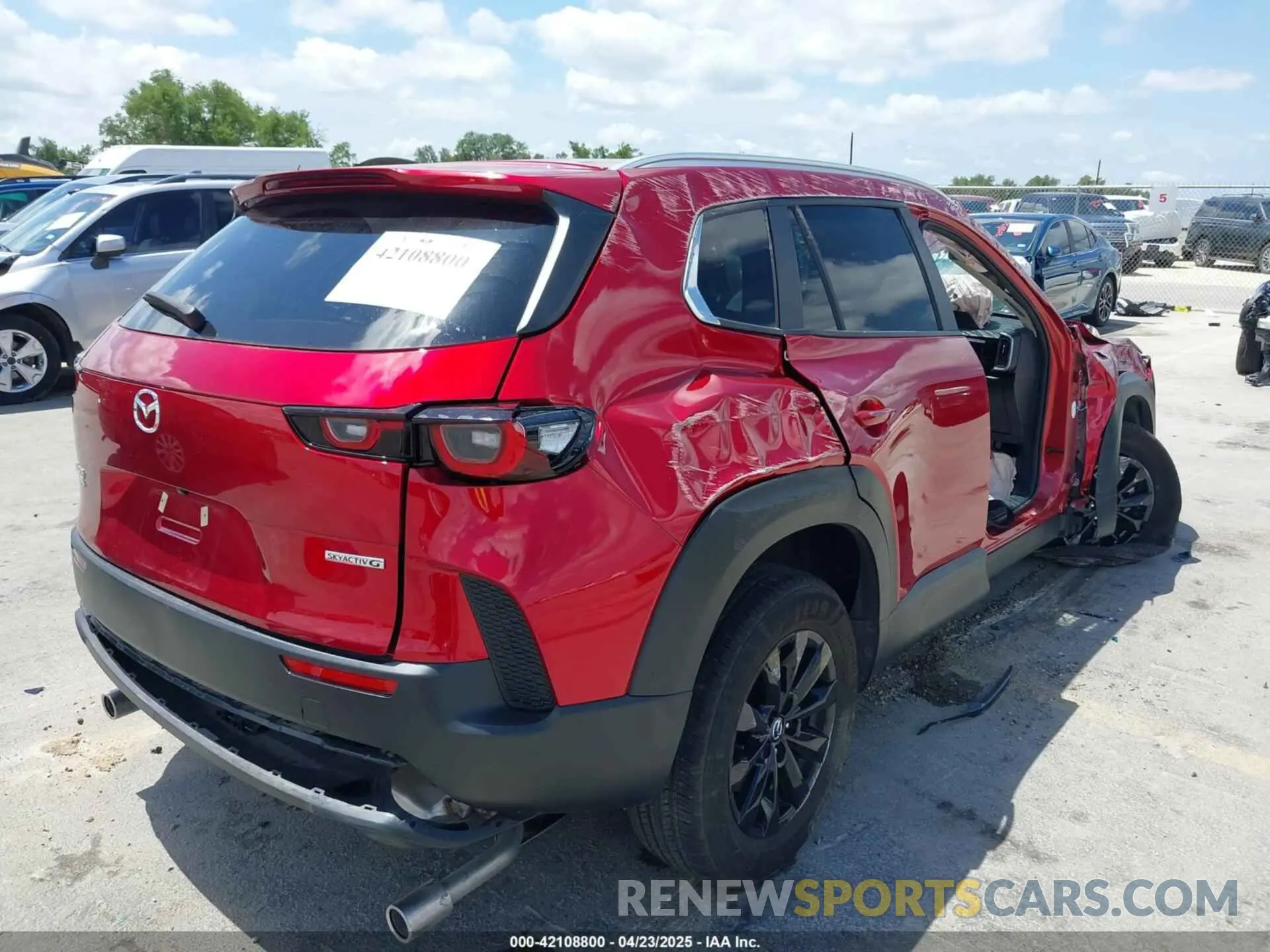 4 Photograph of a damaged car 7MMVABAM3RN207983 MAZDA CX-50 2024