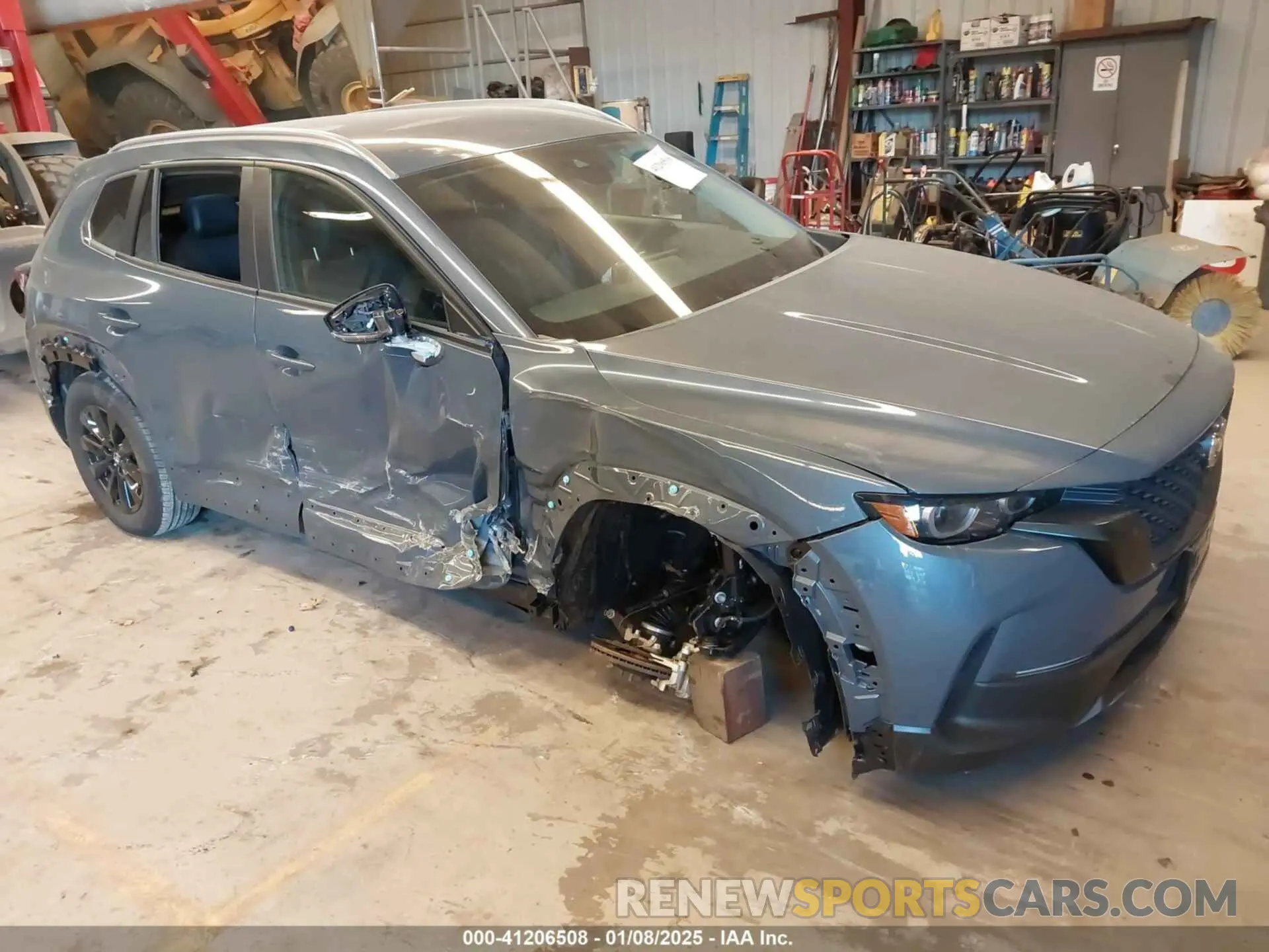 1 Photograph of a damaged car 7MMVABAM8RN198360 MAZDA CX-50 2024
