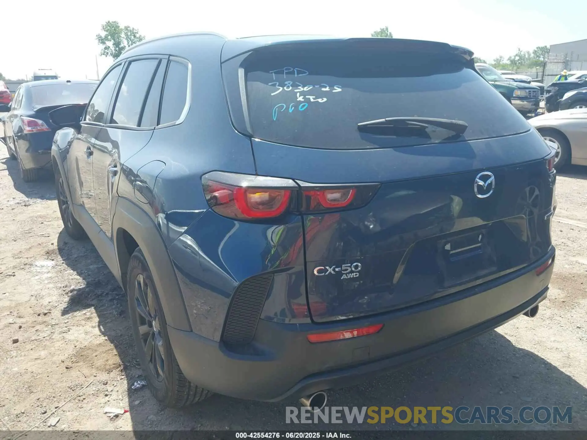 3 Photograph of a damaged car 7MMVABBM4RN205478 MAZDA CX-50 2024
