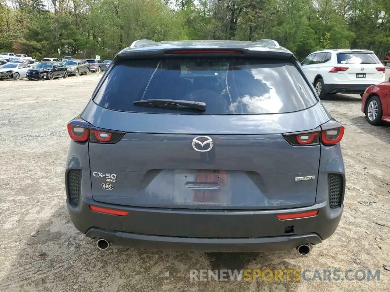 6 Photograph of a damaged car 7MMVABBM6RN243035 MAZDA CX-50 2024