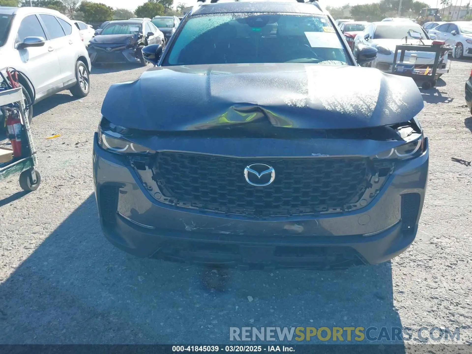 6 Photograph of a damaged car 7MMVABBM8RN215110 MAZDA CX-50 2024