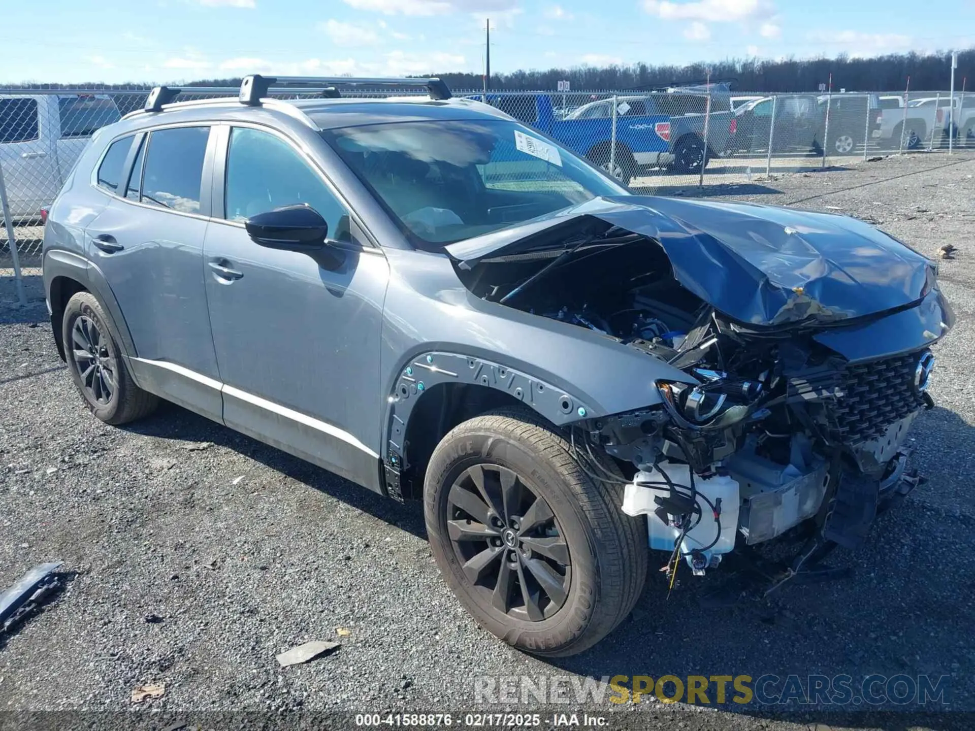 1 Photograph of a damaged car 7MMVABBM8RN232098 MAZDA CX-50 2024