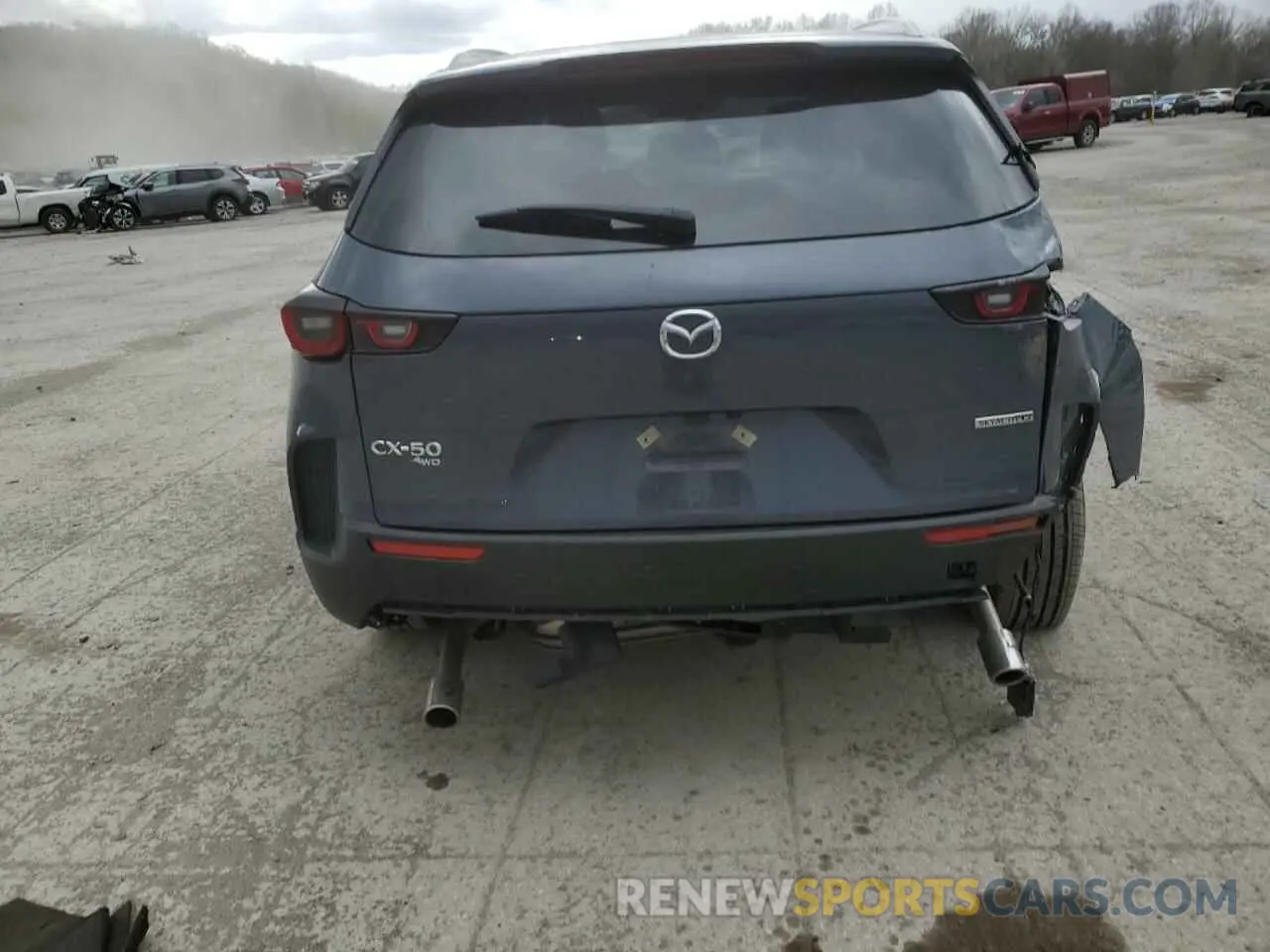 6 Photograph of a damaged car 7MMVABBM8RN240962 MAZDA CX-50 2024