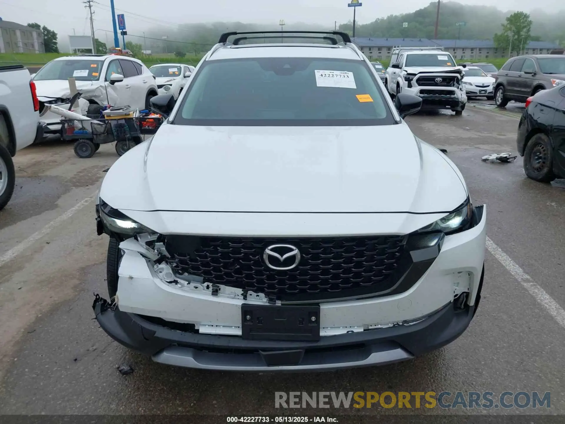 12 Photograph of a damaged car 7MMVABDY6RN242385 MAZDA CX-50 2024